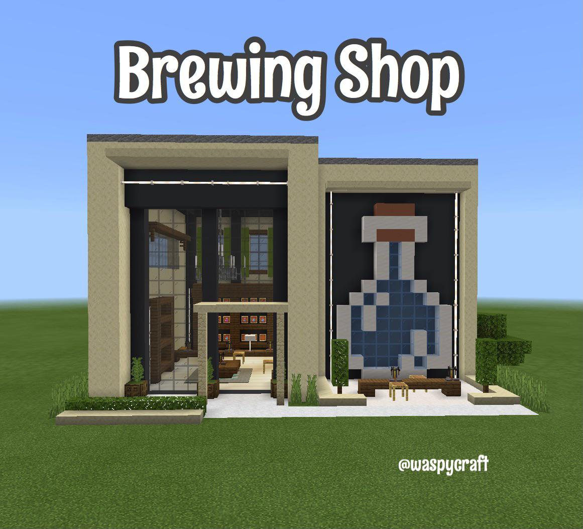 Minecraft Modern Shop