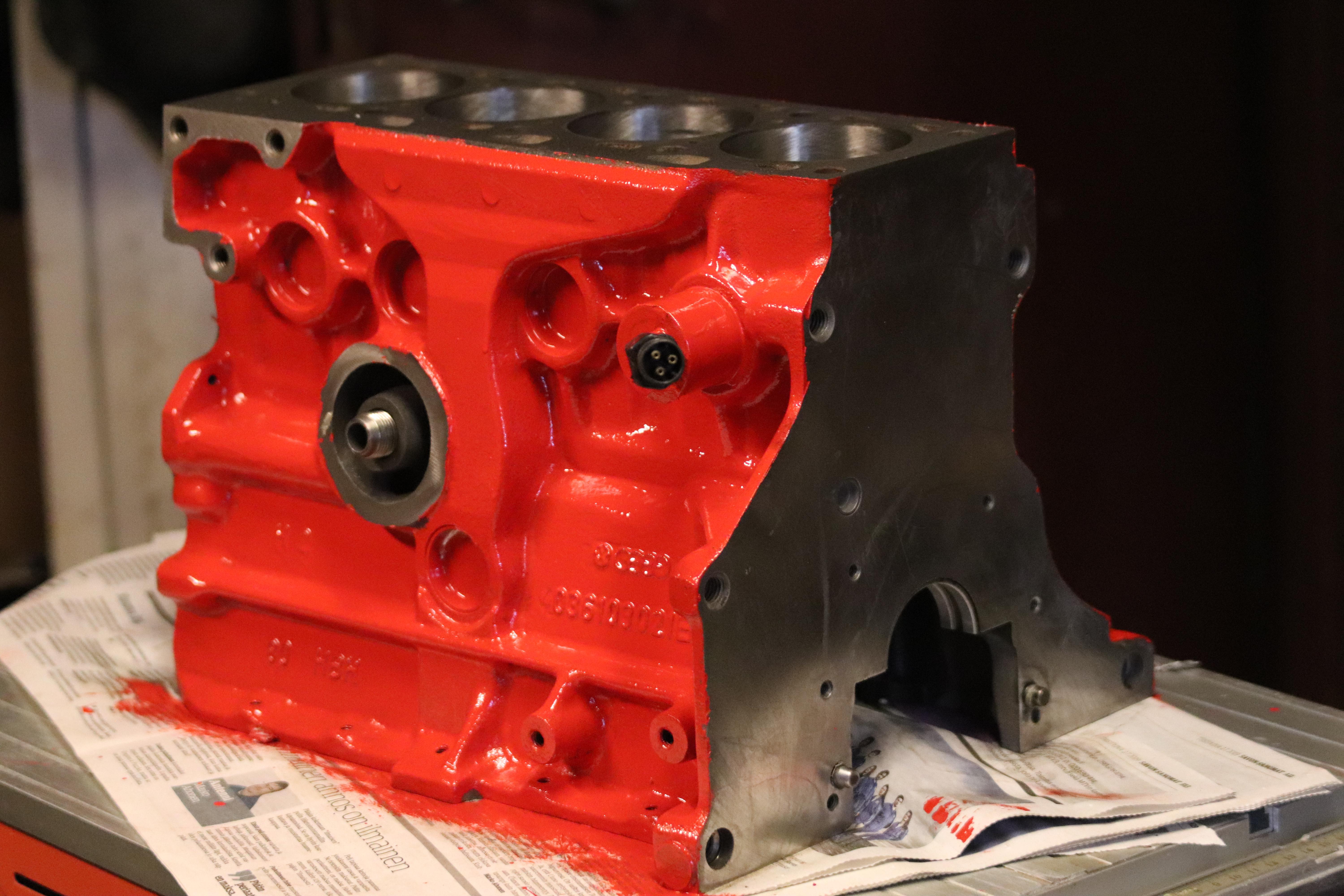 Watch out! Wet paint! (VW 1,3l) r/projectcar