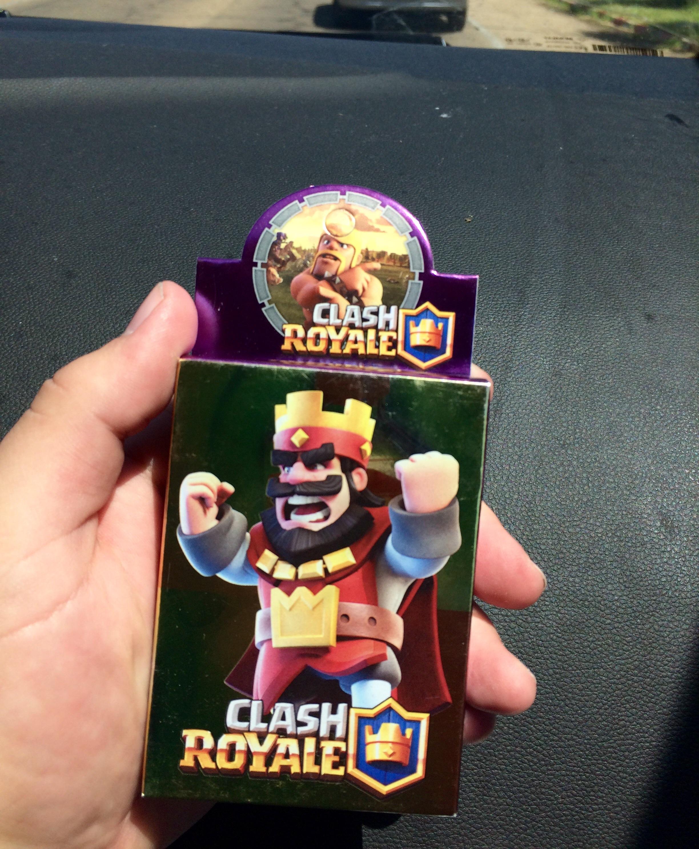 I found some "official" Clash trading cards at a Chinese shop. Made by