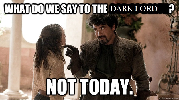 not today satan movie quote Not Today, Satan!" : R/Adventuresofsabrina