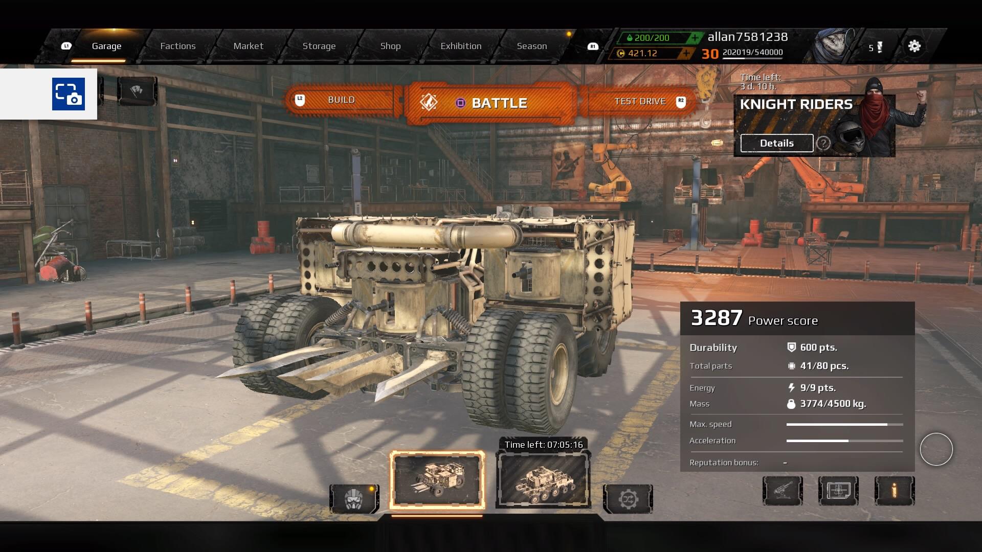 My best low ps build r/Crossout