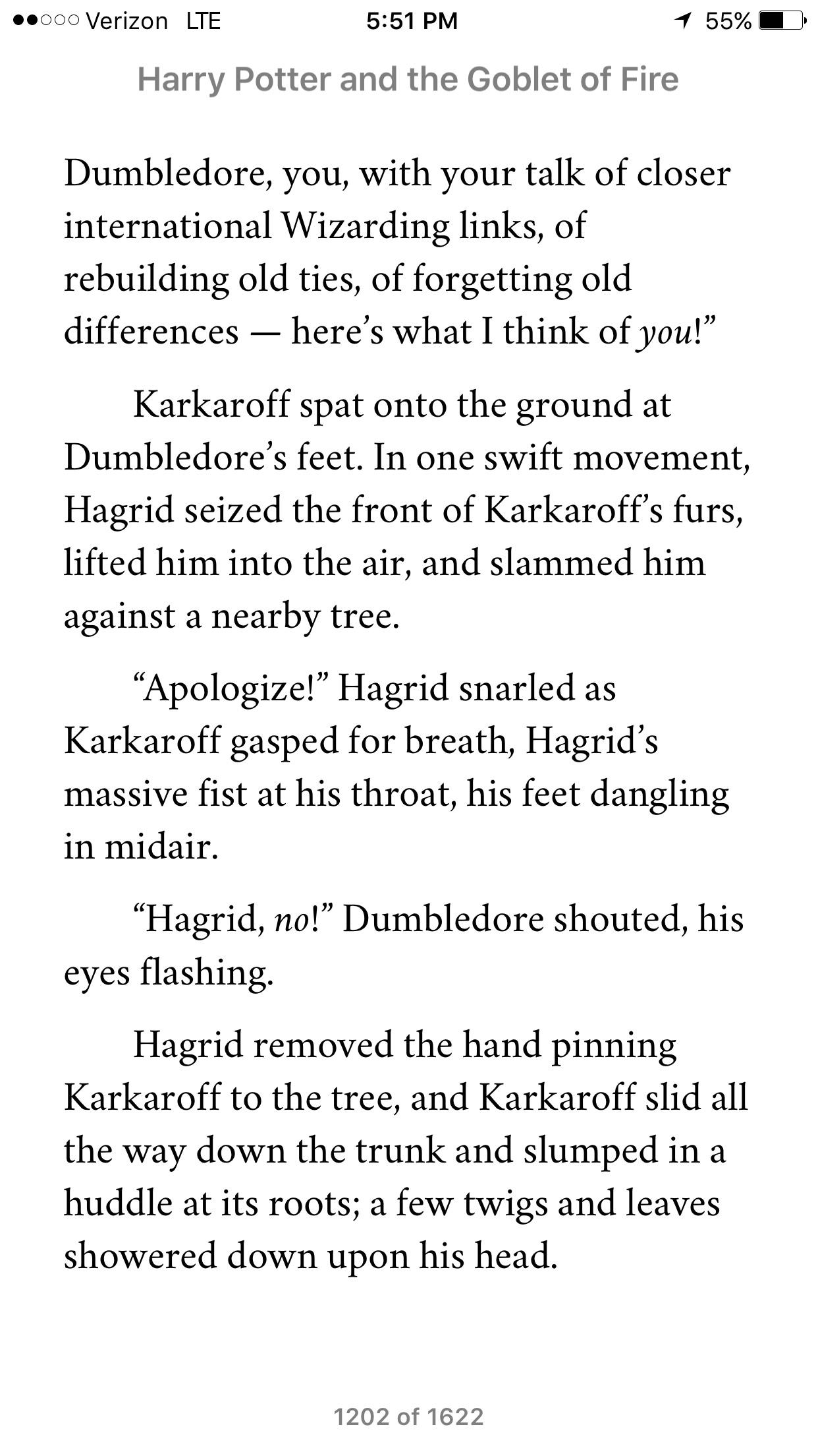 One of Hagrid's finest moments r/Harry_potter