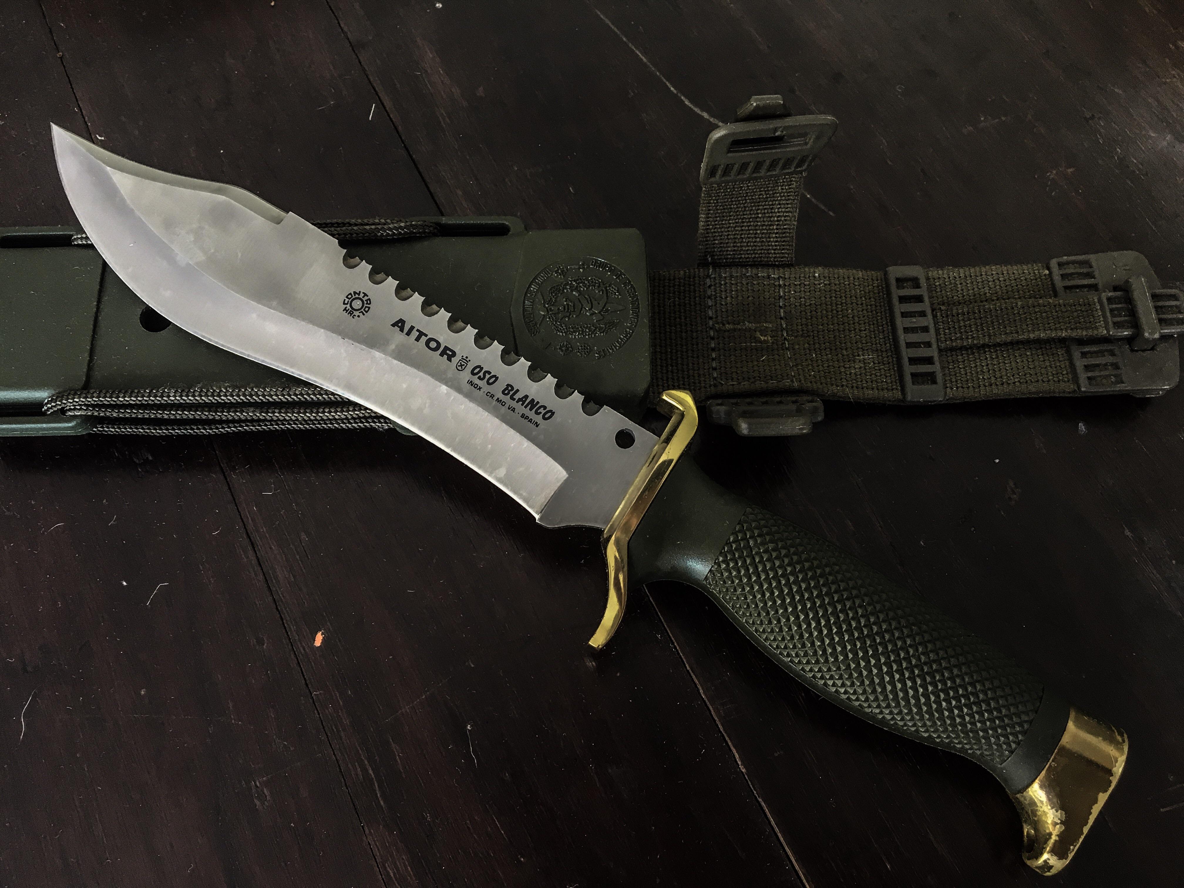 My Aitor Oso Blanco, used by Spanish Special Forces r/knives