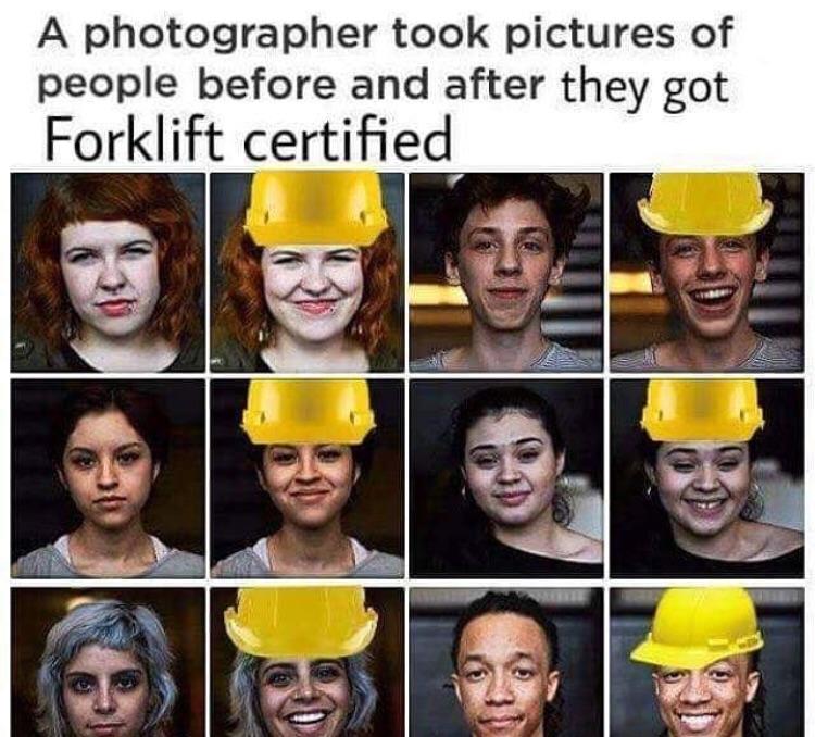 Oh To Be Forklift Certified Memes