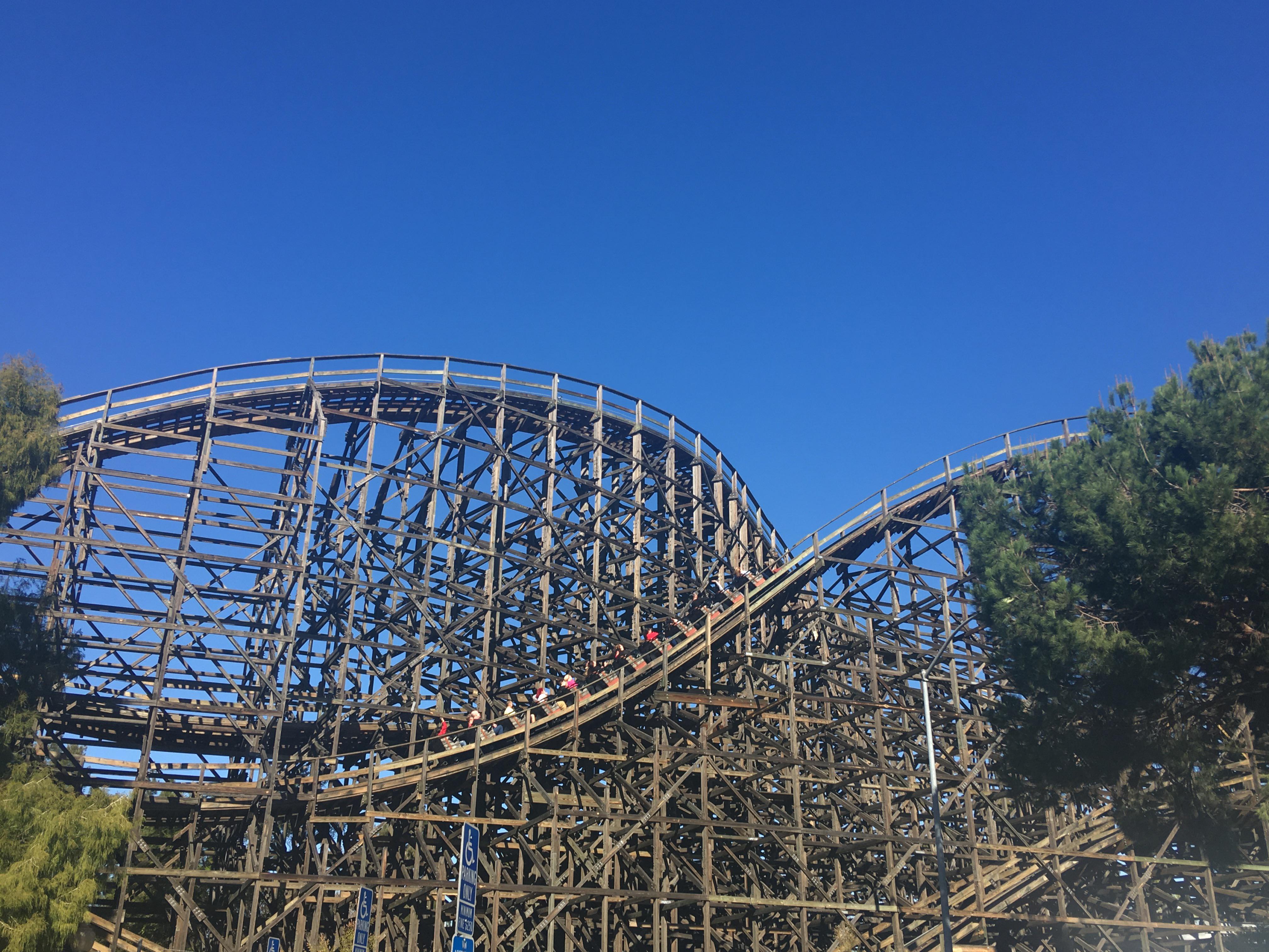 My number 2 wooden coaster[ghost rider, knotts Berry farm] r/rollercoasters