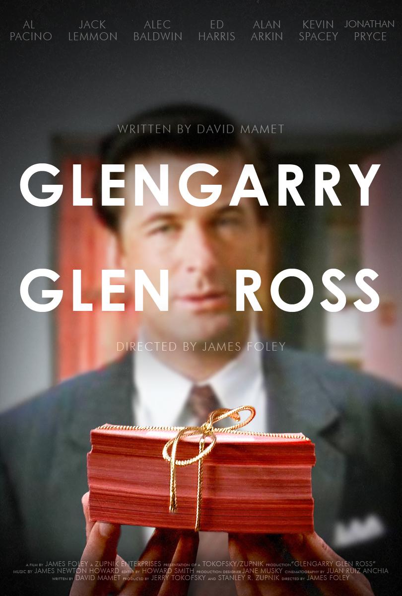 Glengarry Glen Ross (1992) [810x1200] r/MoviePosterPorn