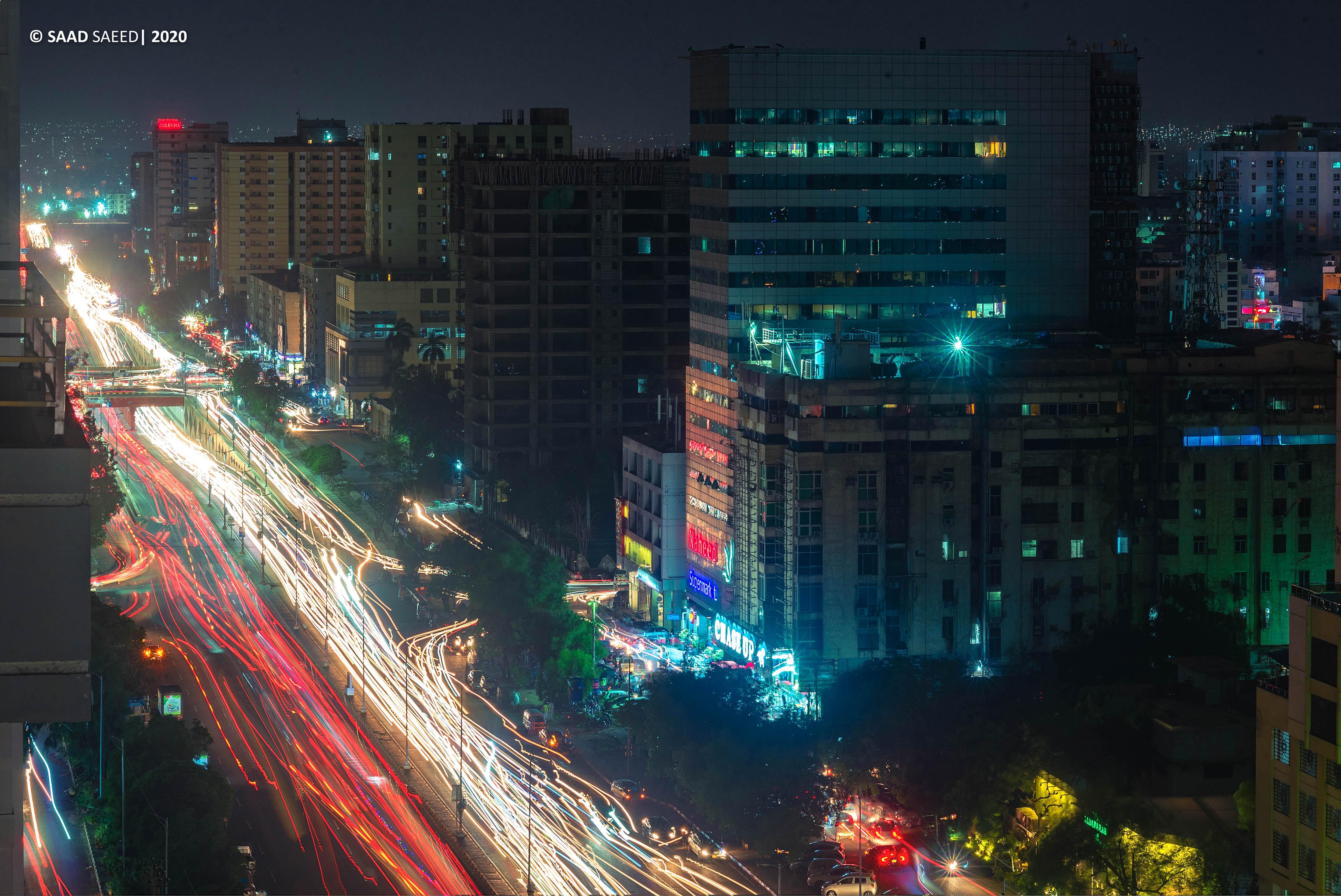 ShaheedEMillat road, Karachi, Pakistan. r/pics