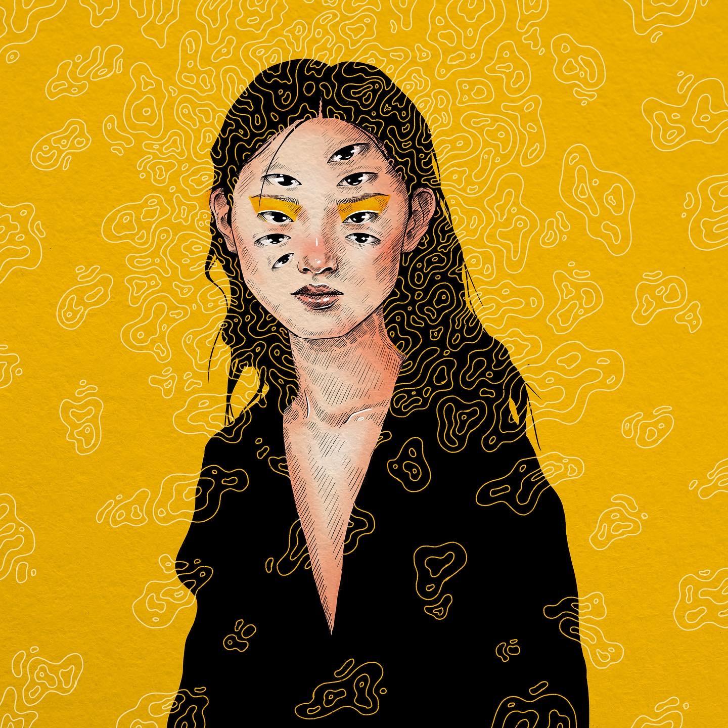 Yesterday’s sketch 🕷👁 r/drawing