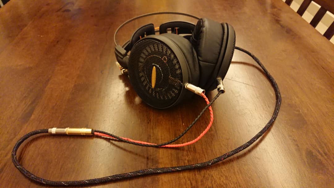Audio Technica ATHAD2000X Detachable Cable Mod for my customer
