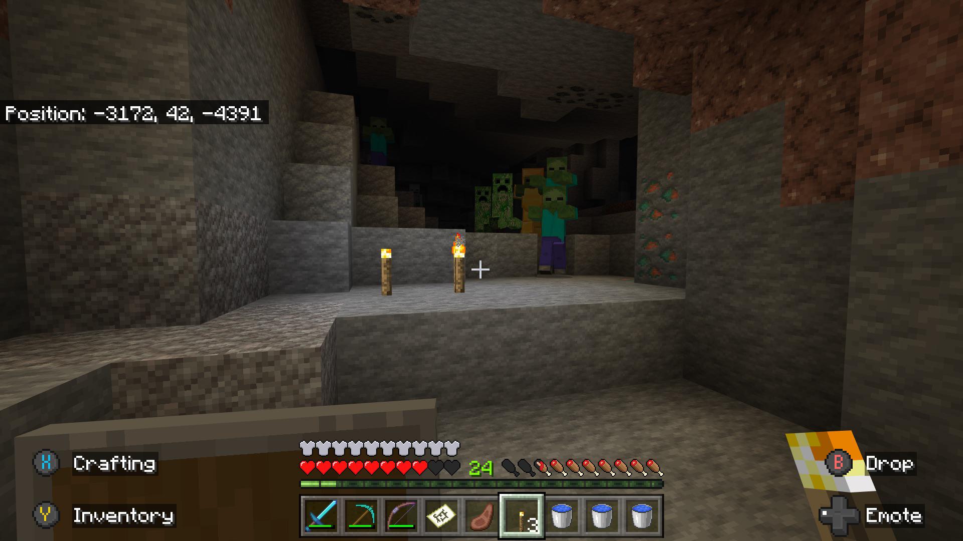 Is mob spawning too ridiculous on bedrock? r/Minecraft