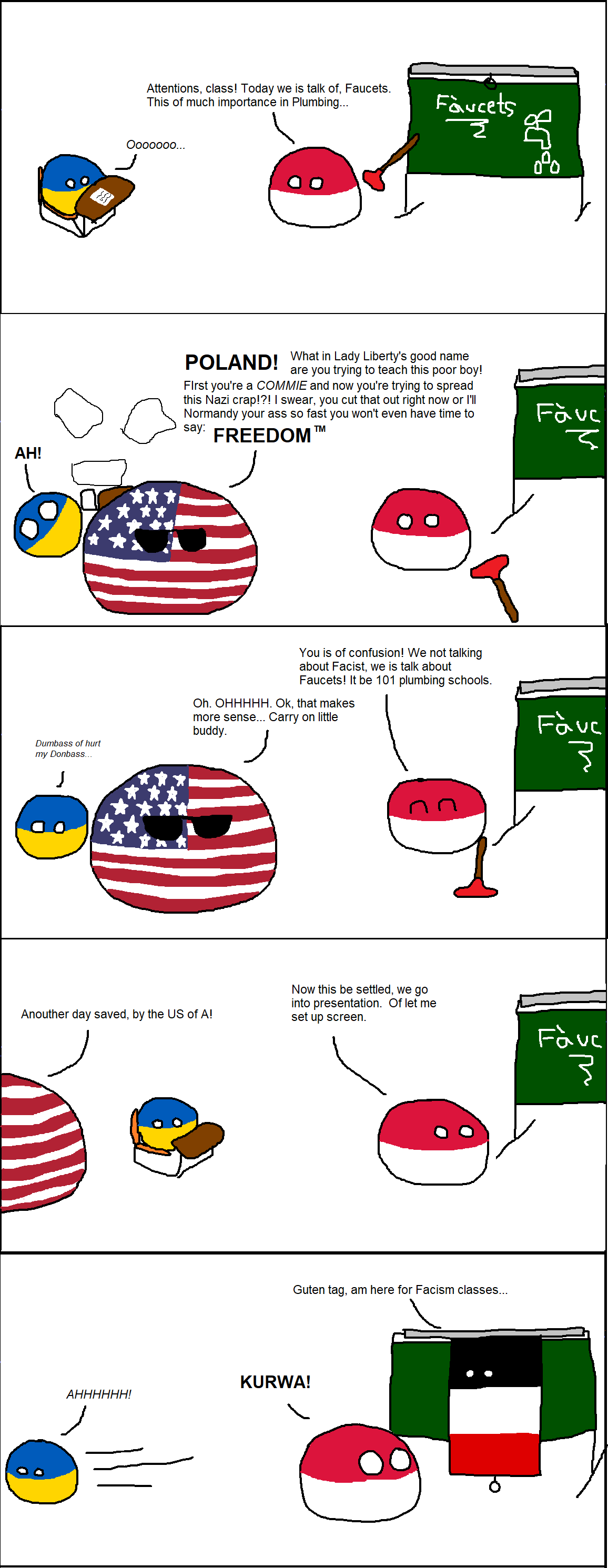Plumbing 101 polandball