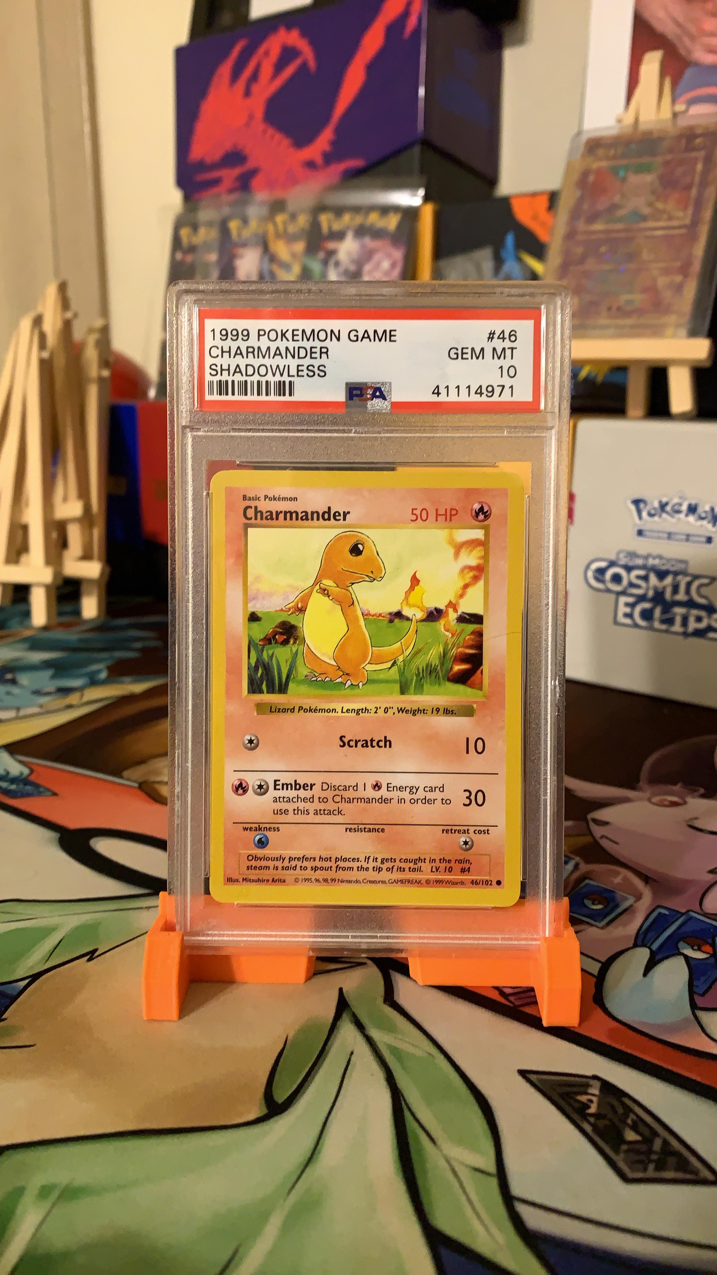 My only graded card I bought last year for 30> I think I may try to