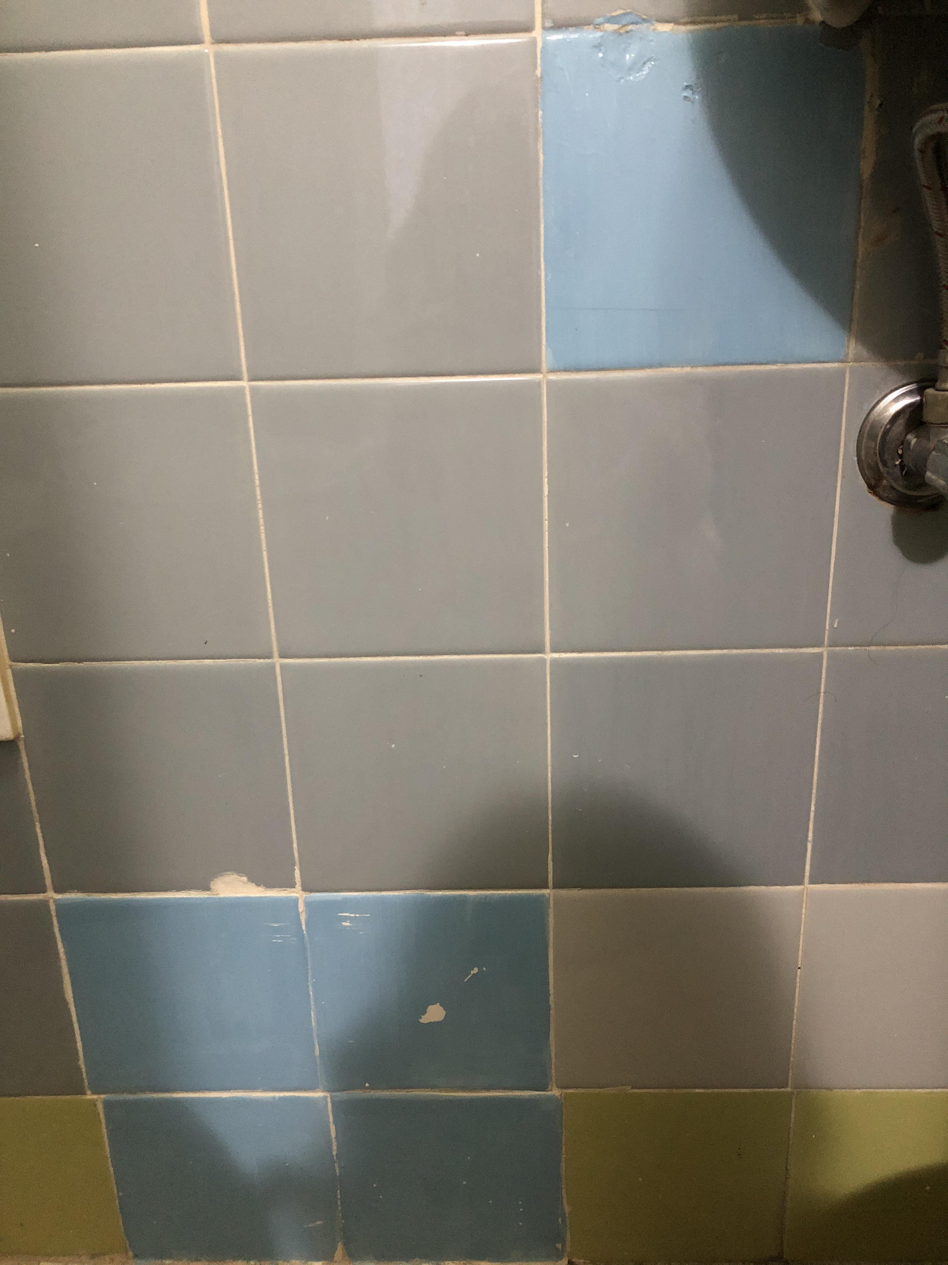 My Bathroom Tiles.....Awful r/mildlyinfuriating