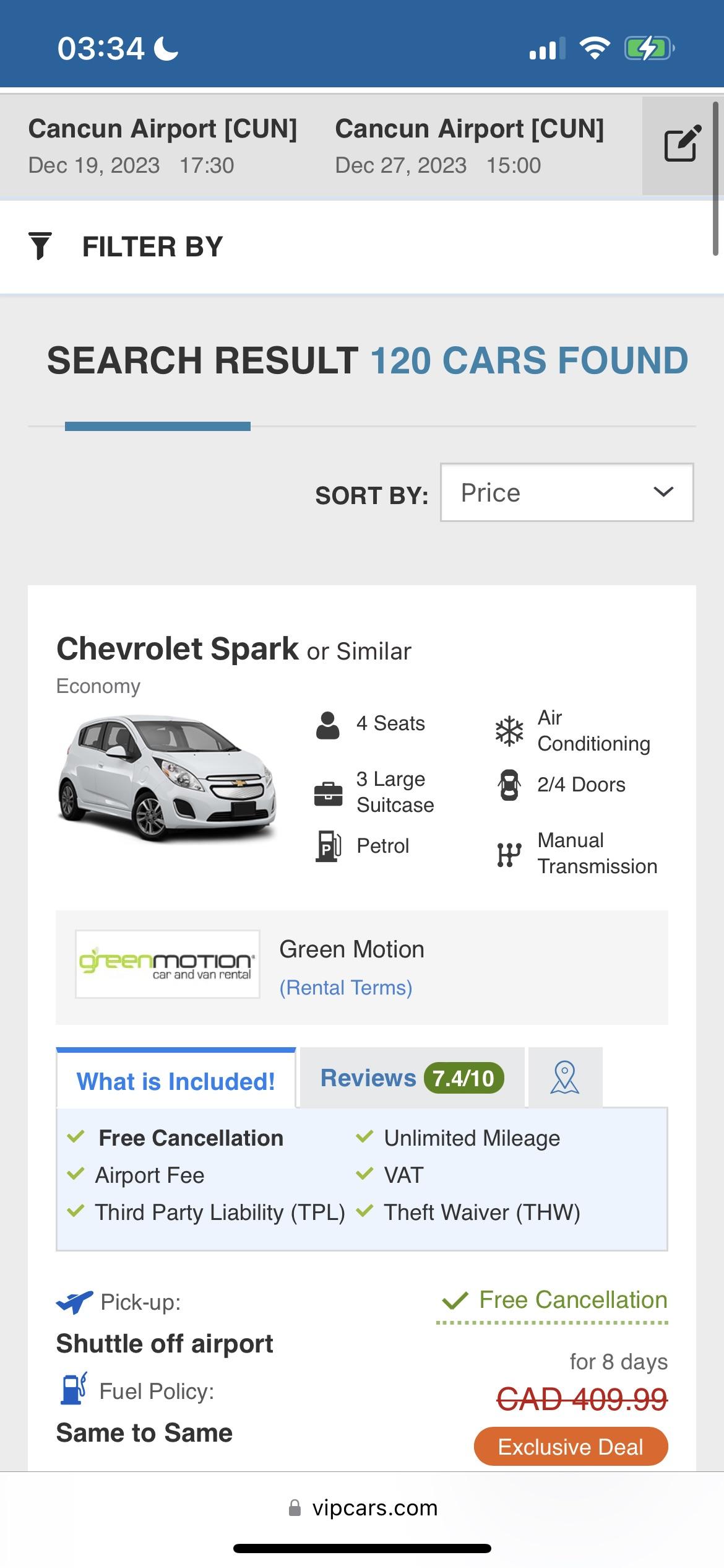 Green Motion Car & Rental r/tulum