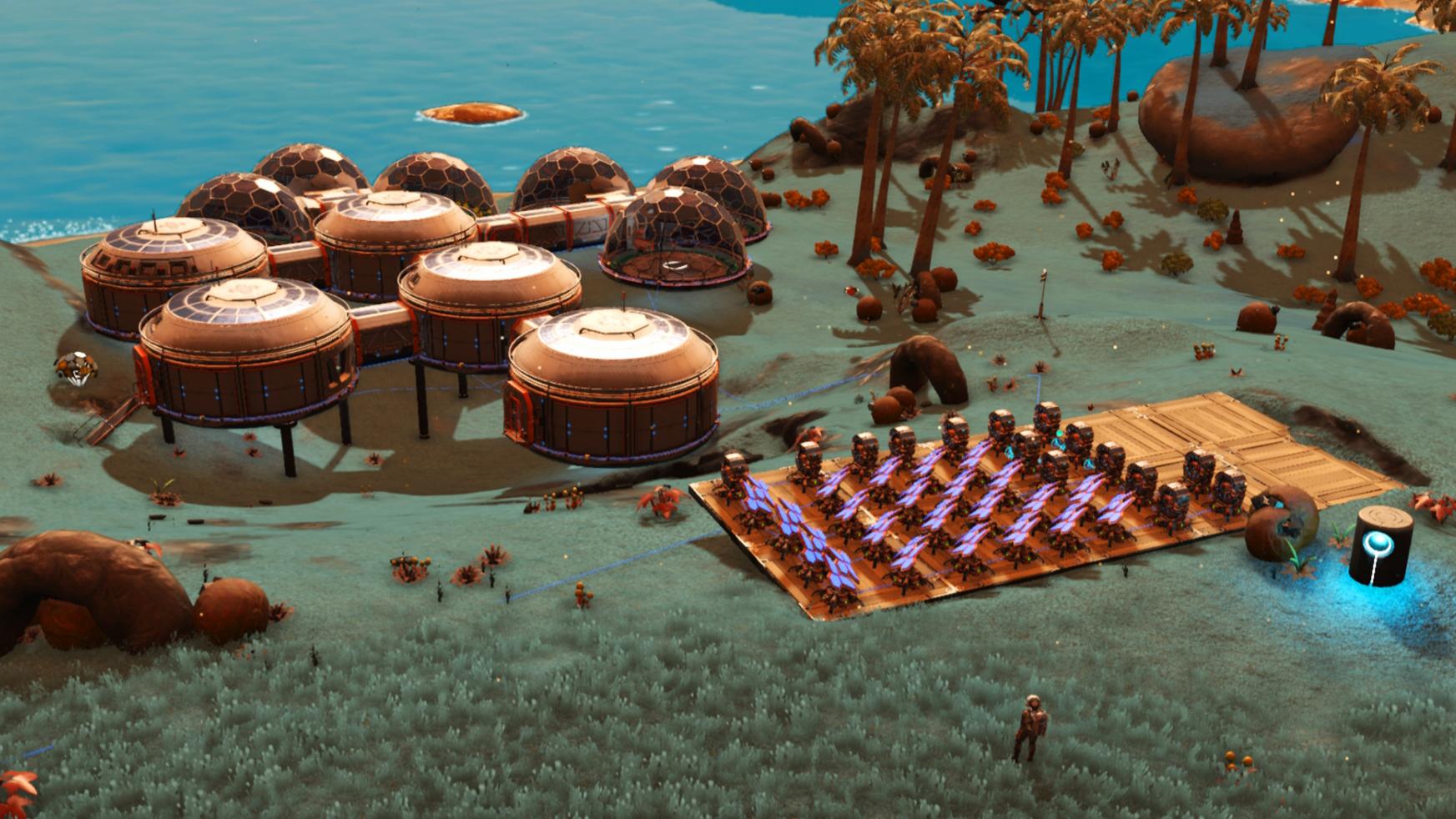 The large power grid I had to build after Beyond for what I thought was