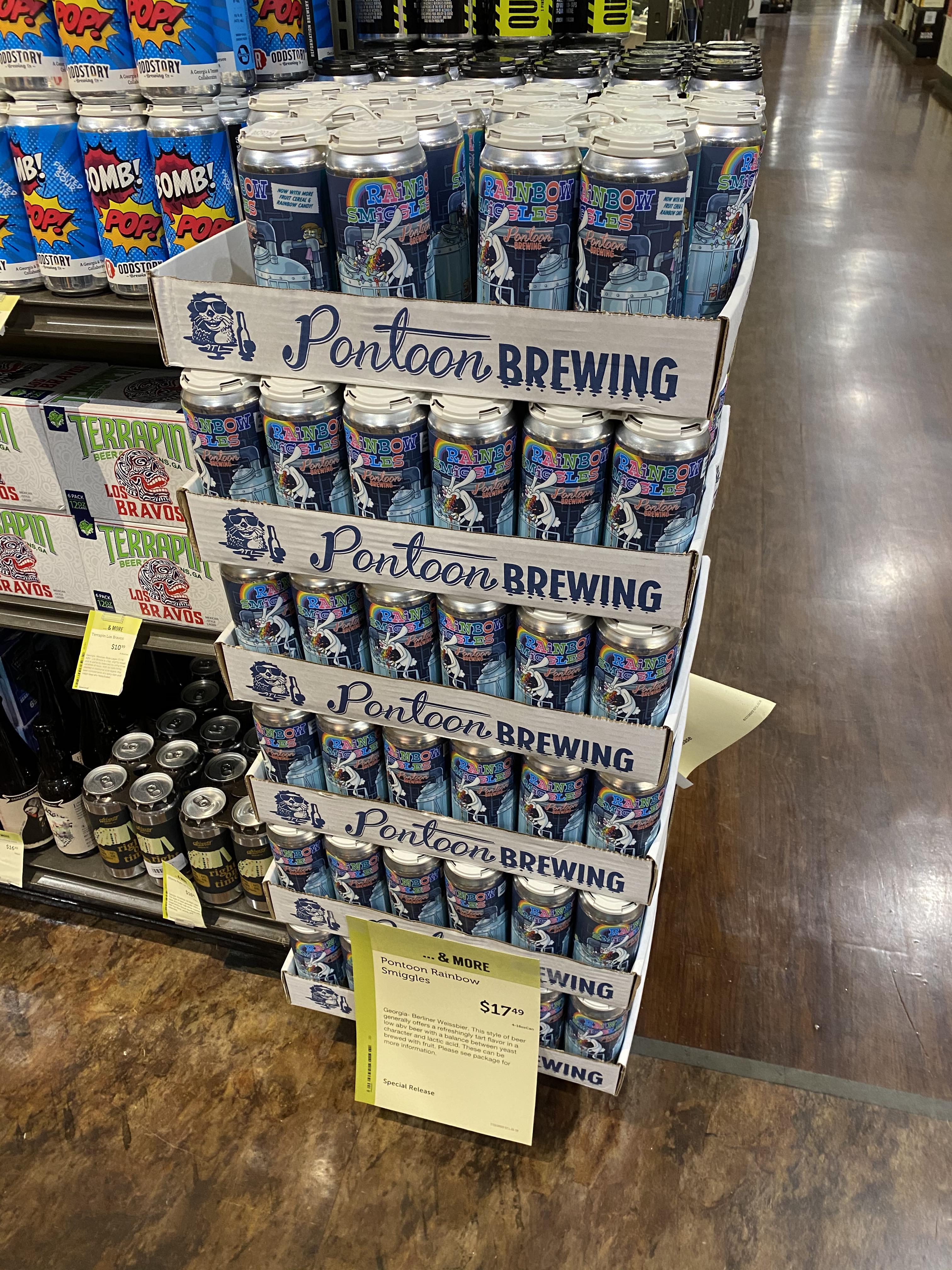 Total Wine in Kennesaw has Rainbow Smiggles! r/atlbeer