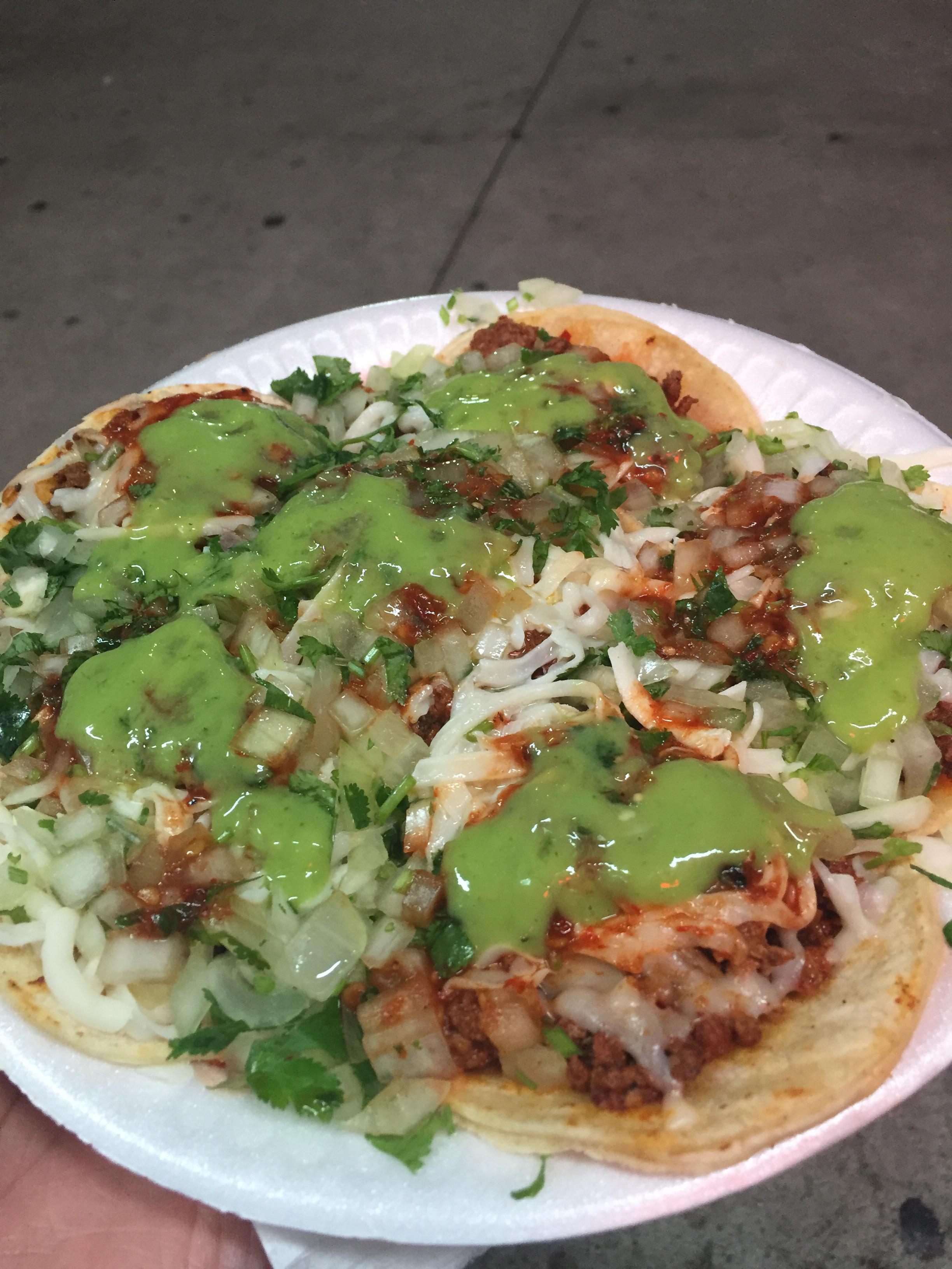 Tacos Reyes in Van Nuys off Sherman Way and Woodley will forever be LAs