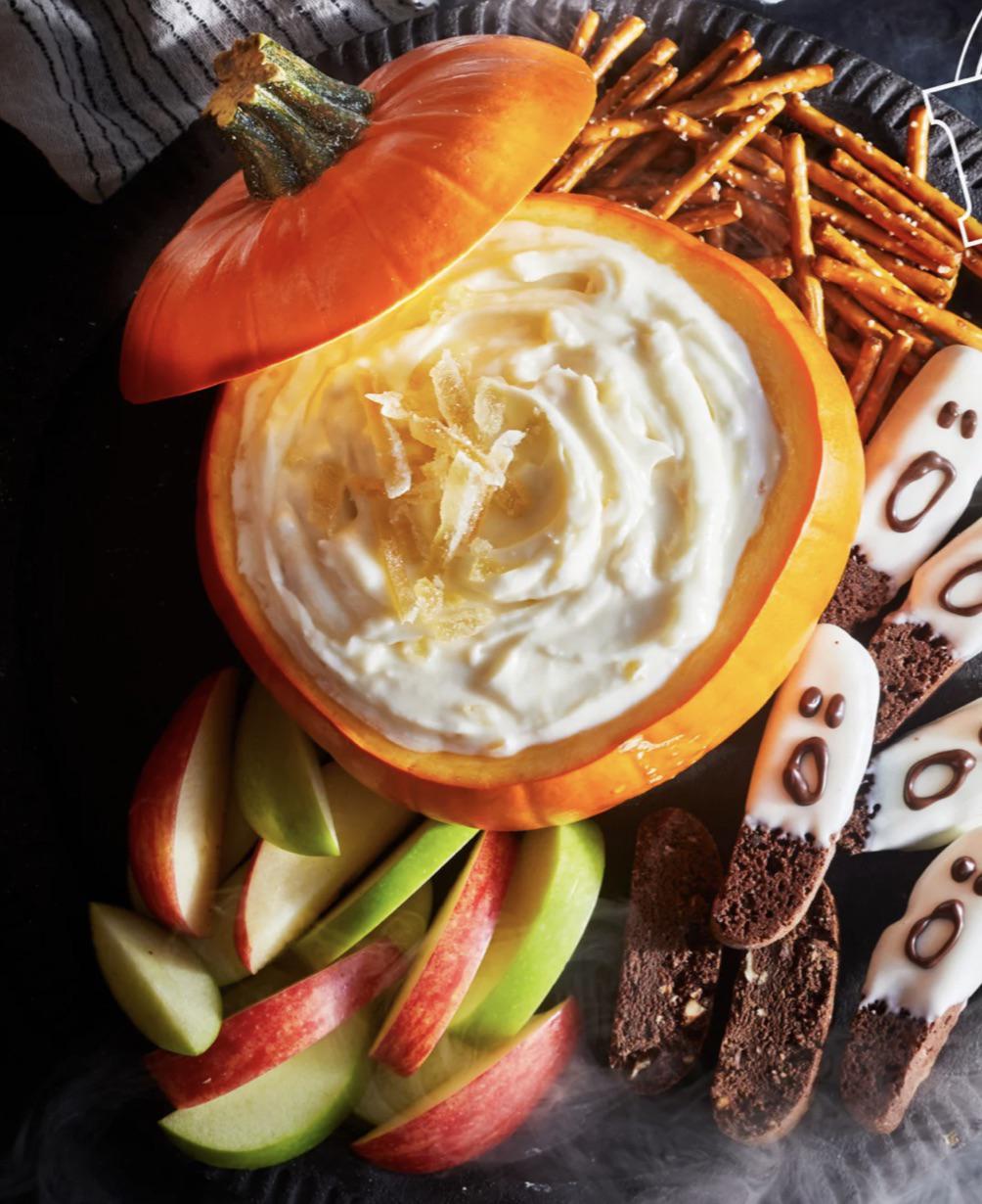 Cory Colton’s Sweet Maple & Candied Ginger Dip with 'Booscotti' r