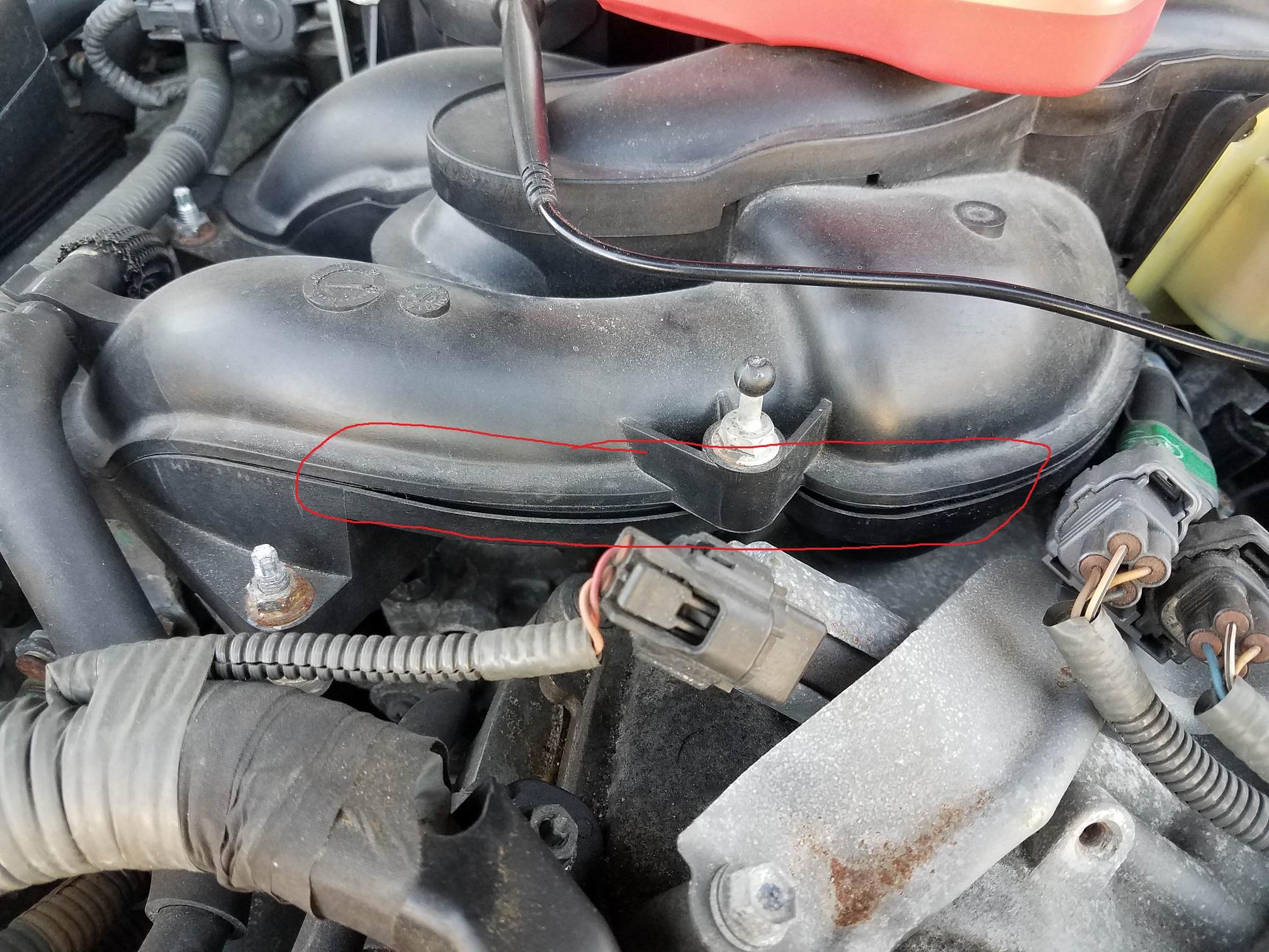 Is this gap normal for 07 is250 intake manifold? r/Lexus