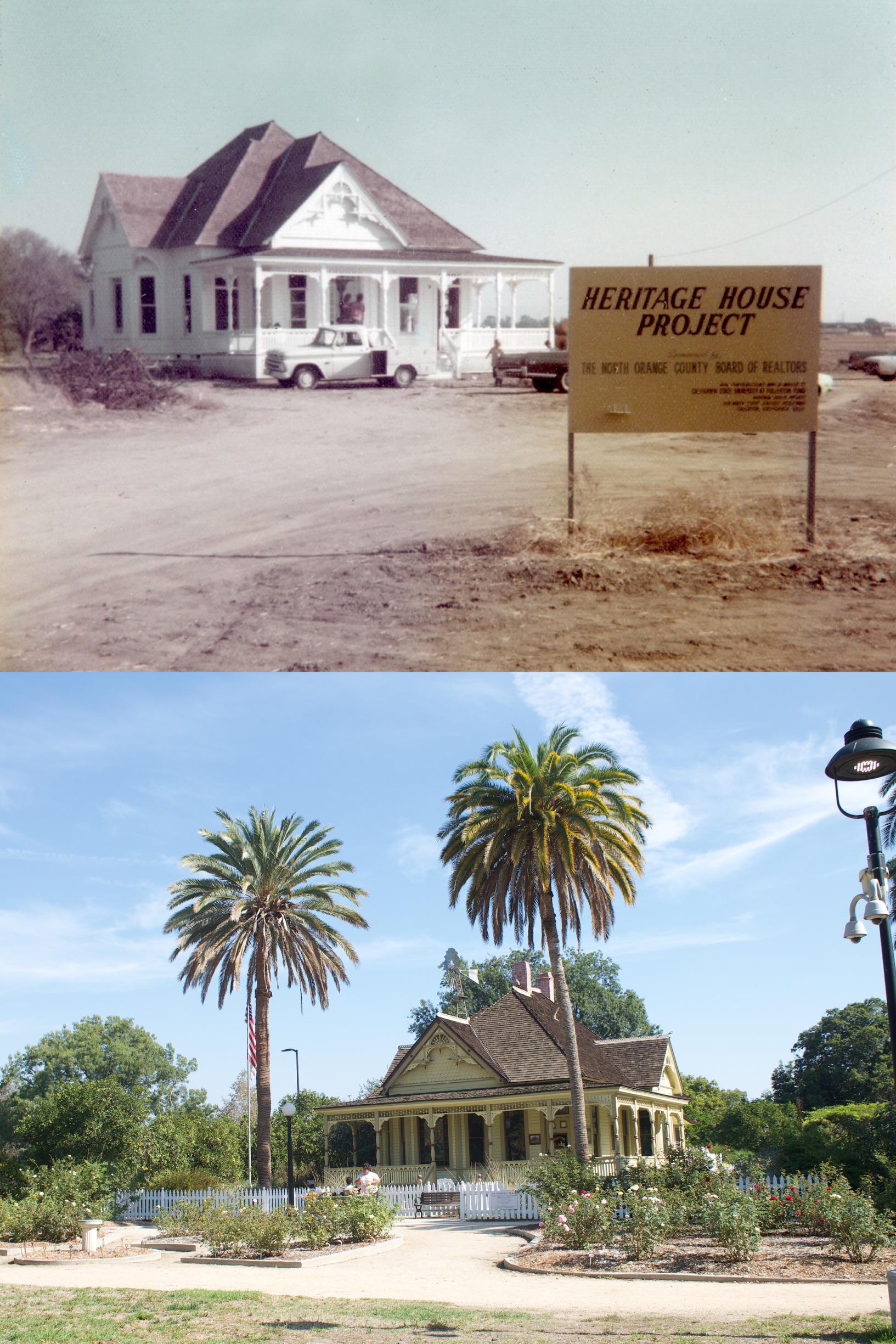 Fullerton Heritage House 1974 & 2021 r/OldPhotosInRealLife