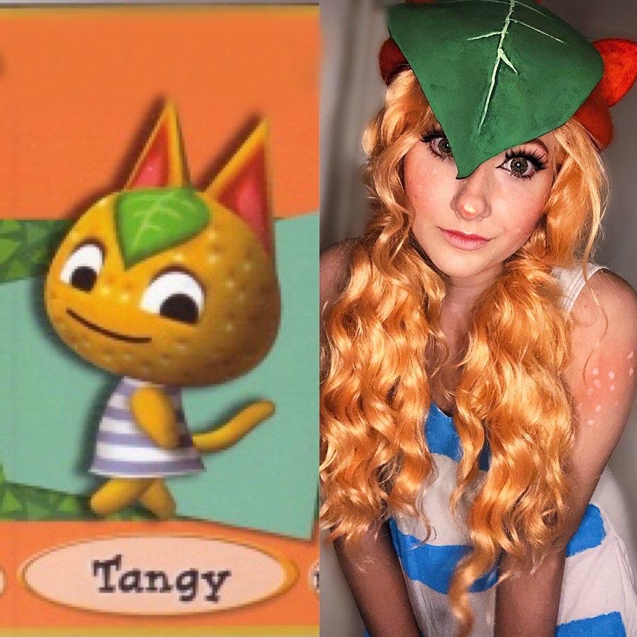 Tangy cosplay if she were an actual person r/AnimalCrossing