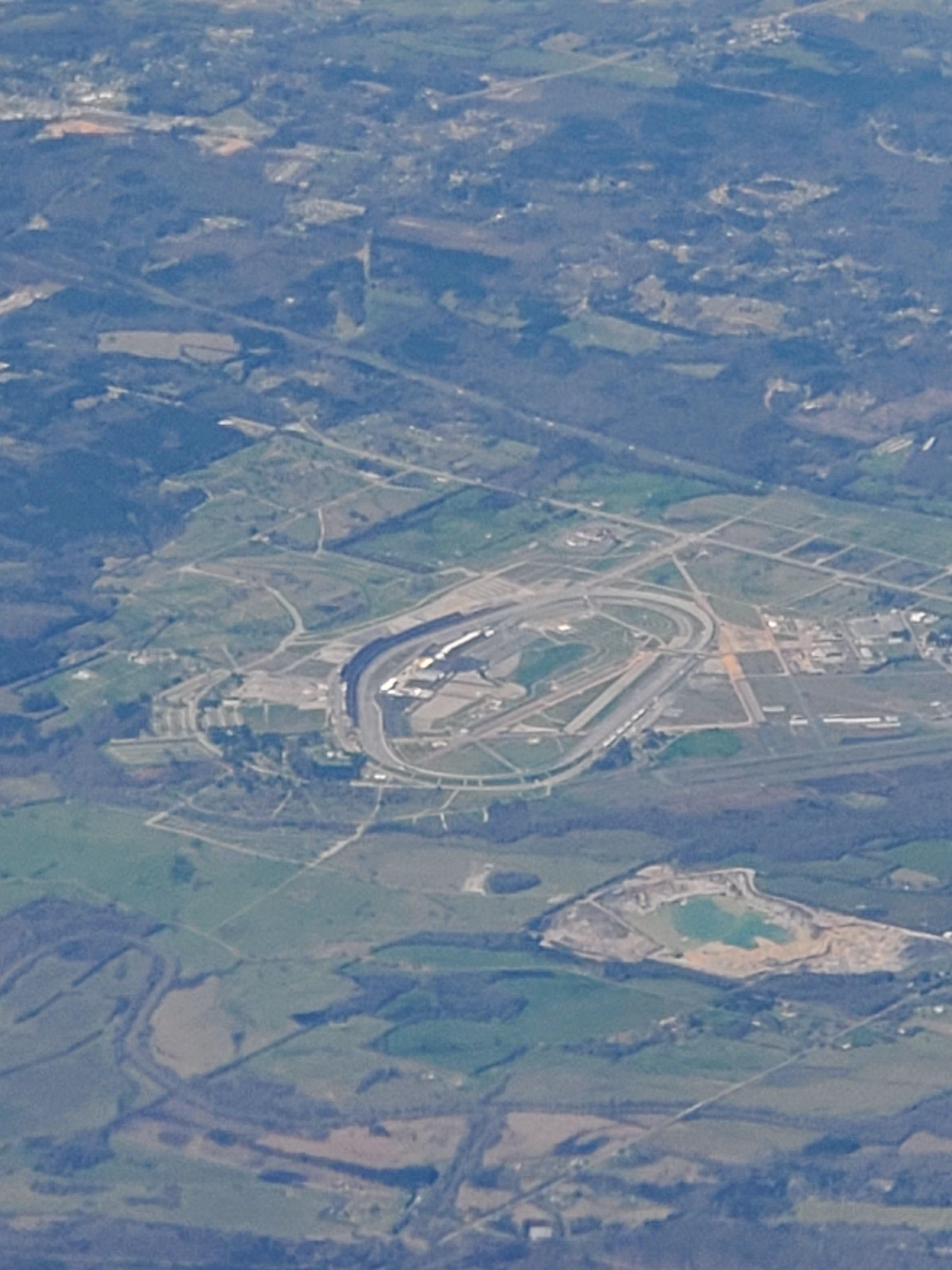 "Visitin" from the air... on flight from Atlanta to San Antonio today