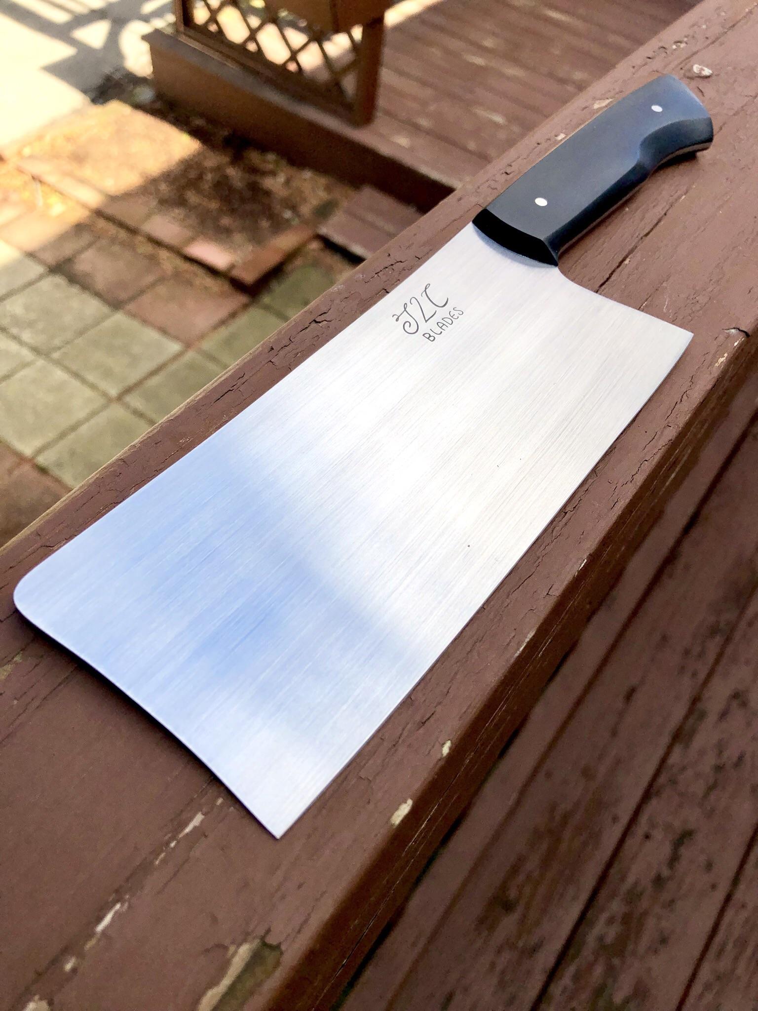 My take on a Chinese Vegetable Cleaver r/knifemaking