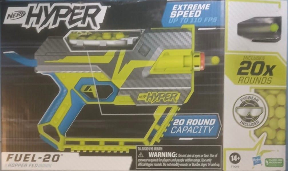 New NERF Hyper Blaster: FUEL-20 : r/Nerf