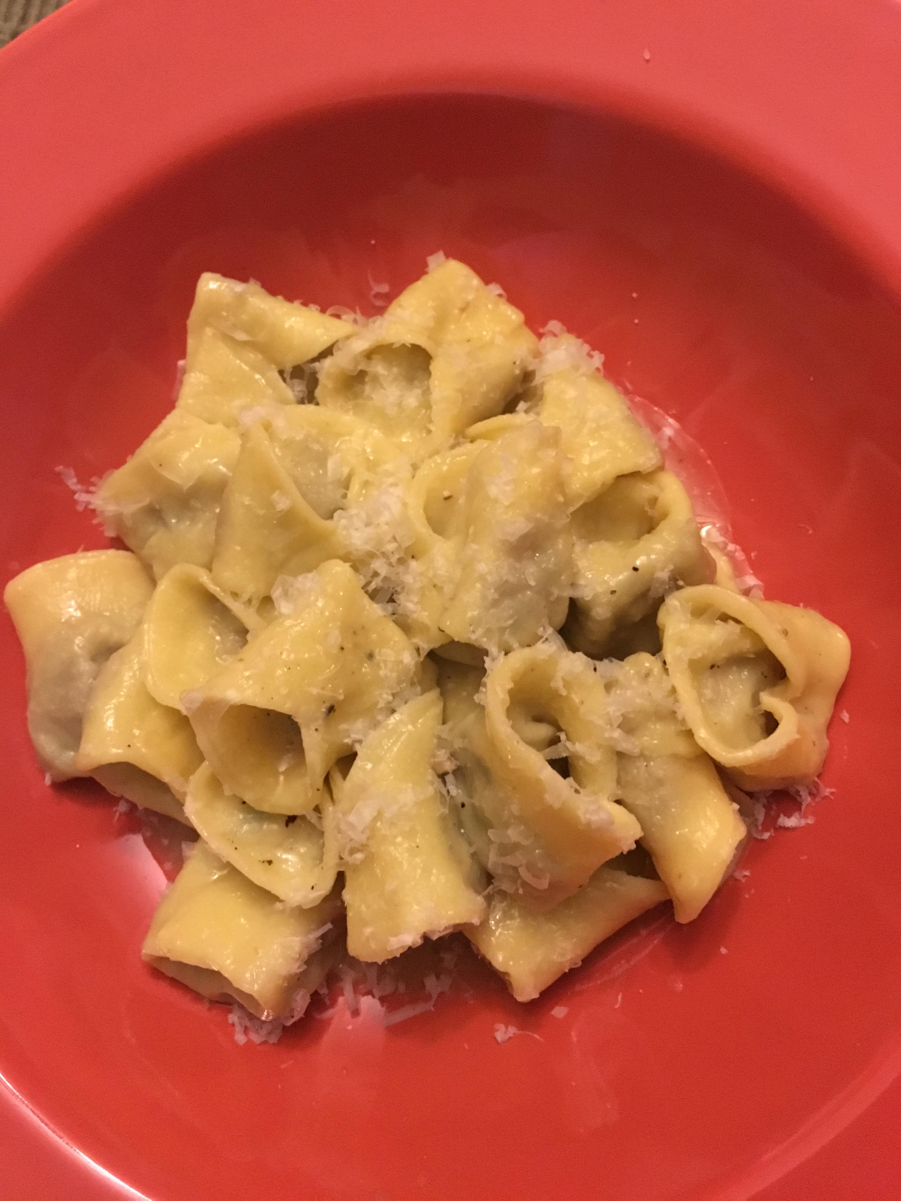Handmade Tortellini with Braised Pork [Homemade] r/food