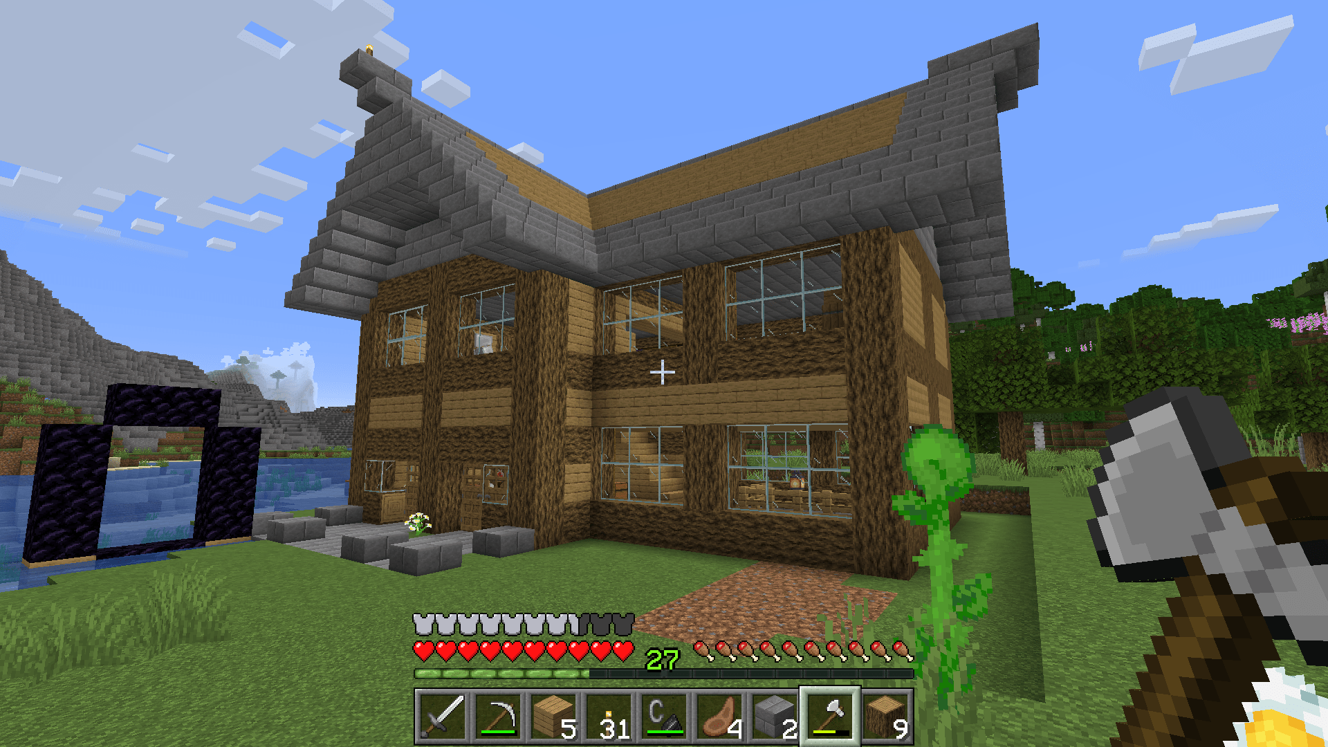 How do i make my house look better? r/Minecraft