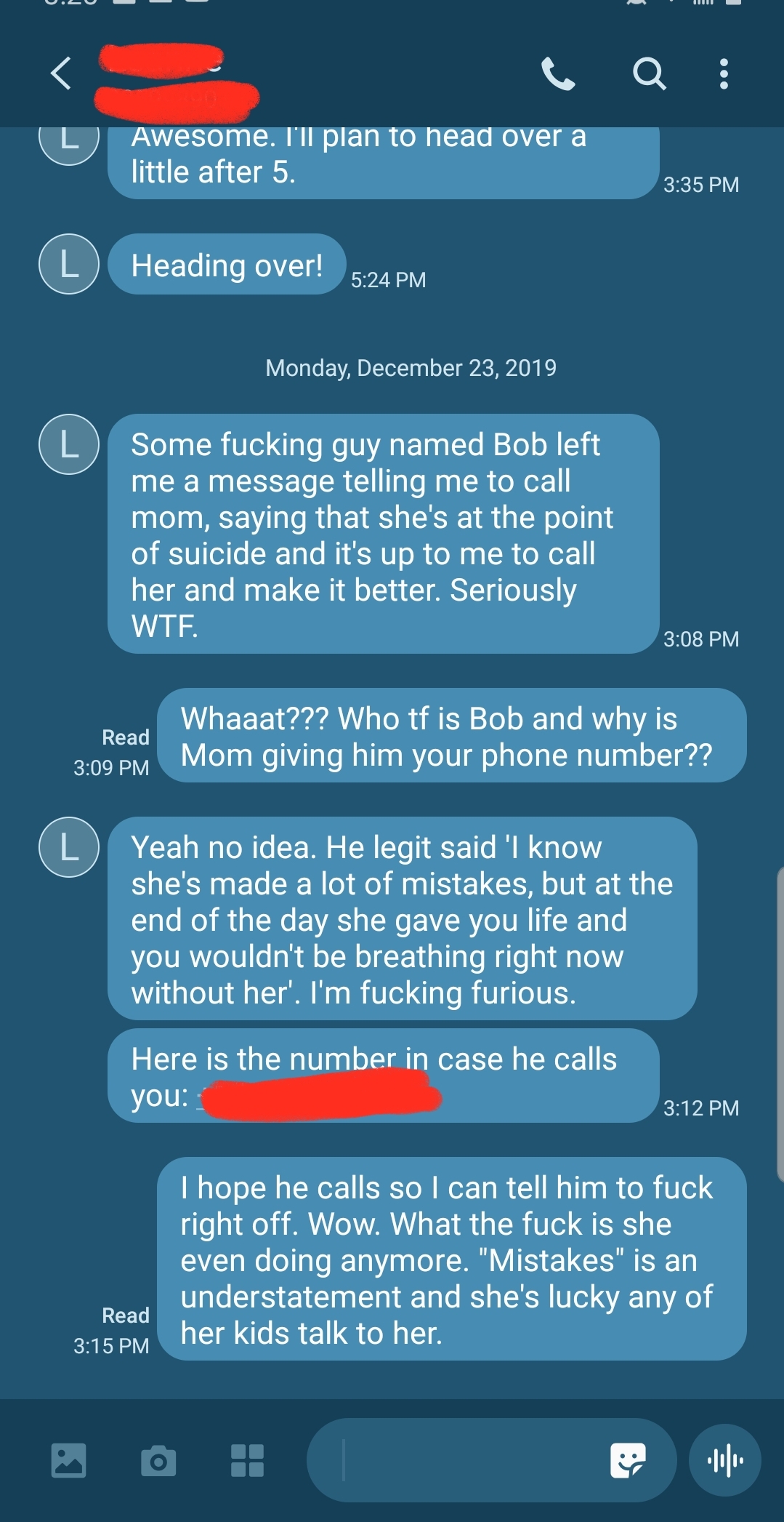 My sister and I have been no contact with my mom for years. This is