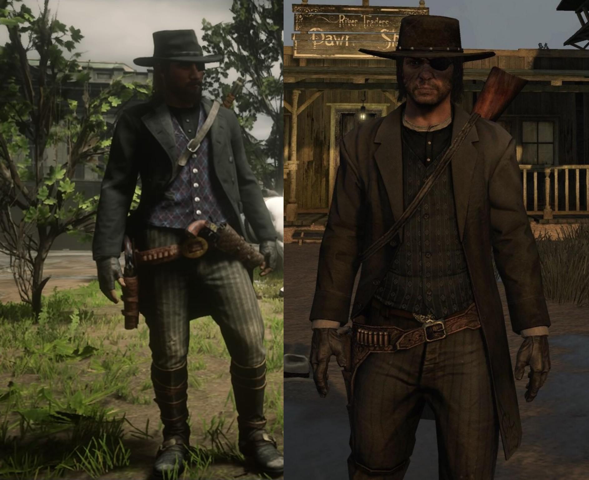 Recreated The RDR1 Deadly Assassin outfit r/reddeadfashion