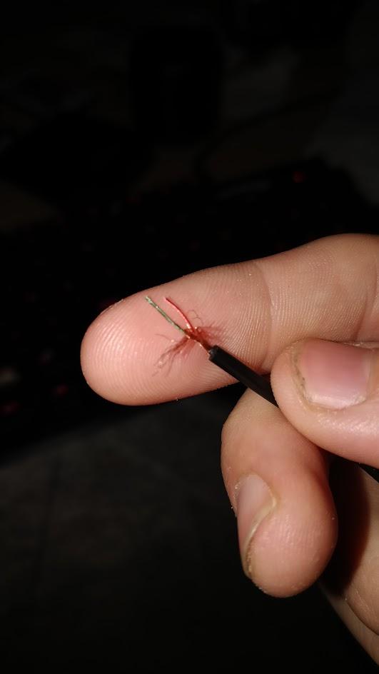 How do i solder this small headphones wire together. r/fixit