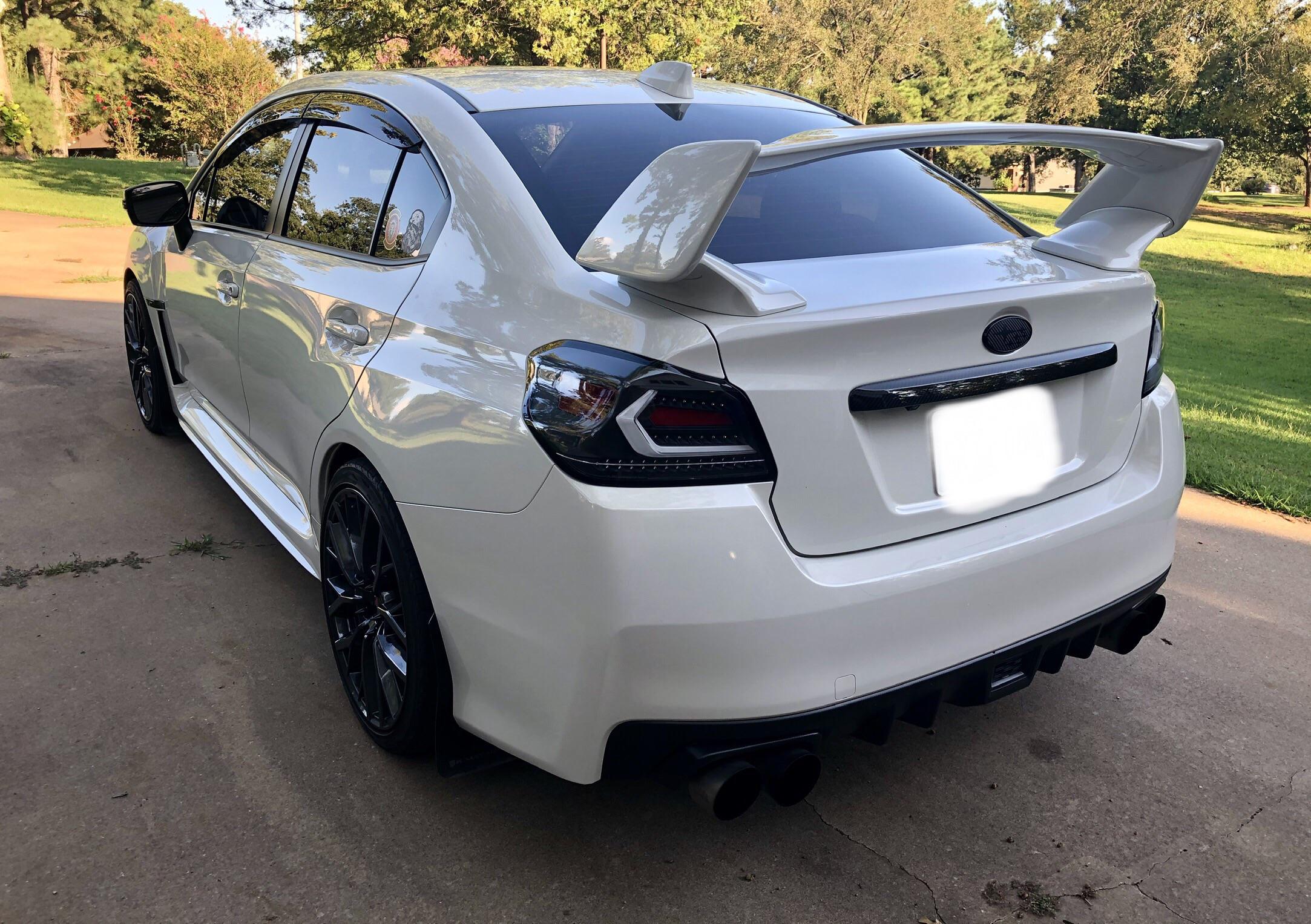 New Tail lights and all new emblems done today 👍 : r/WRX