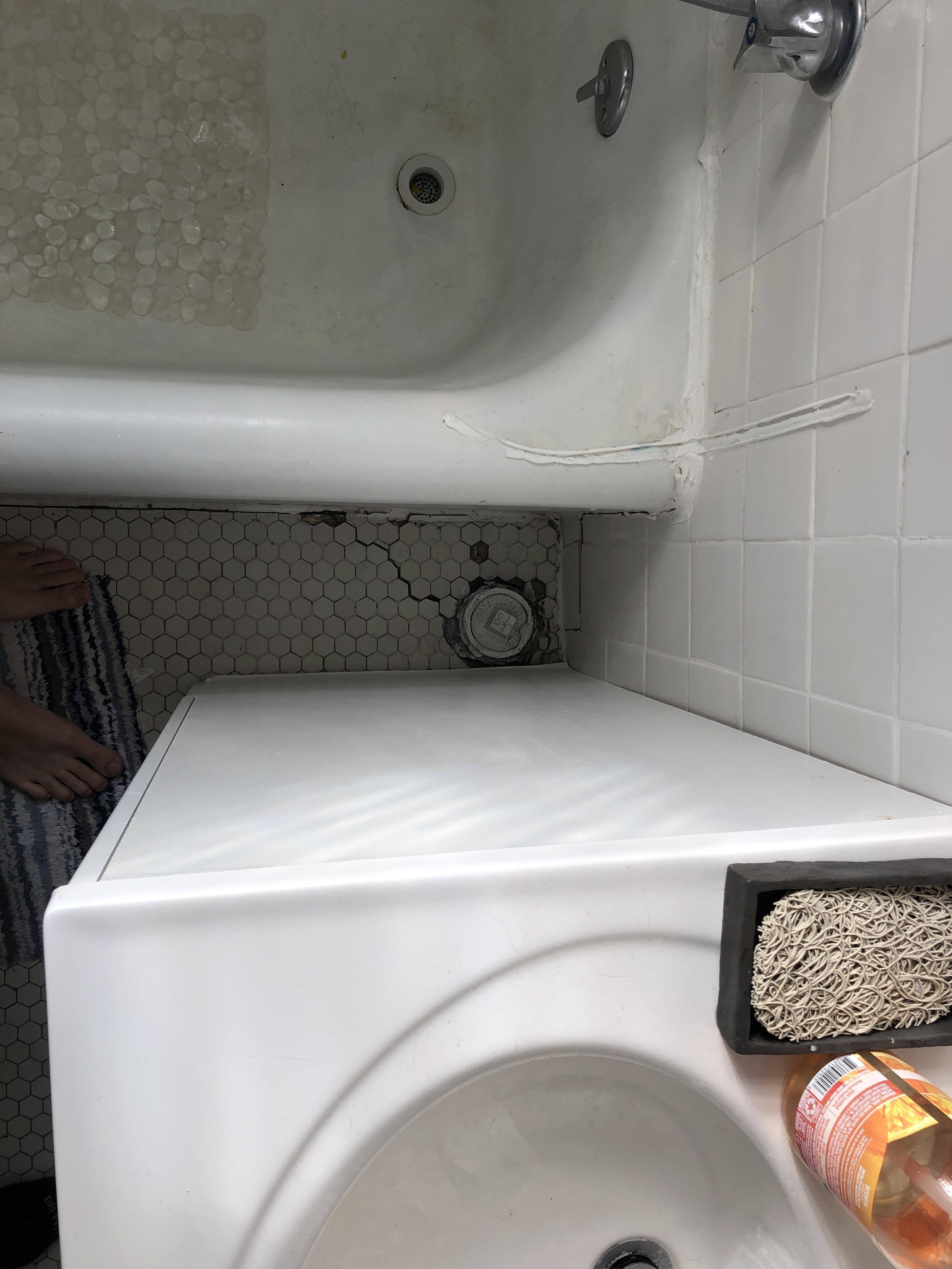 Weird vomitlike smell coming from this area— what could the cause be