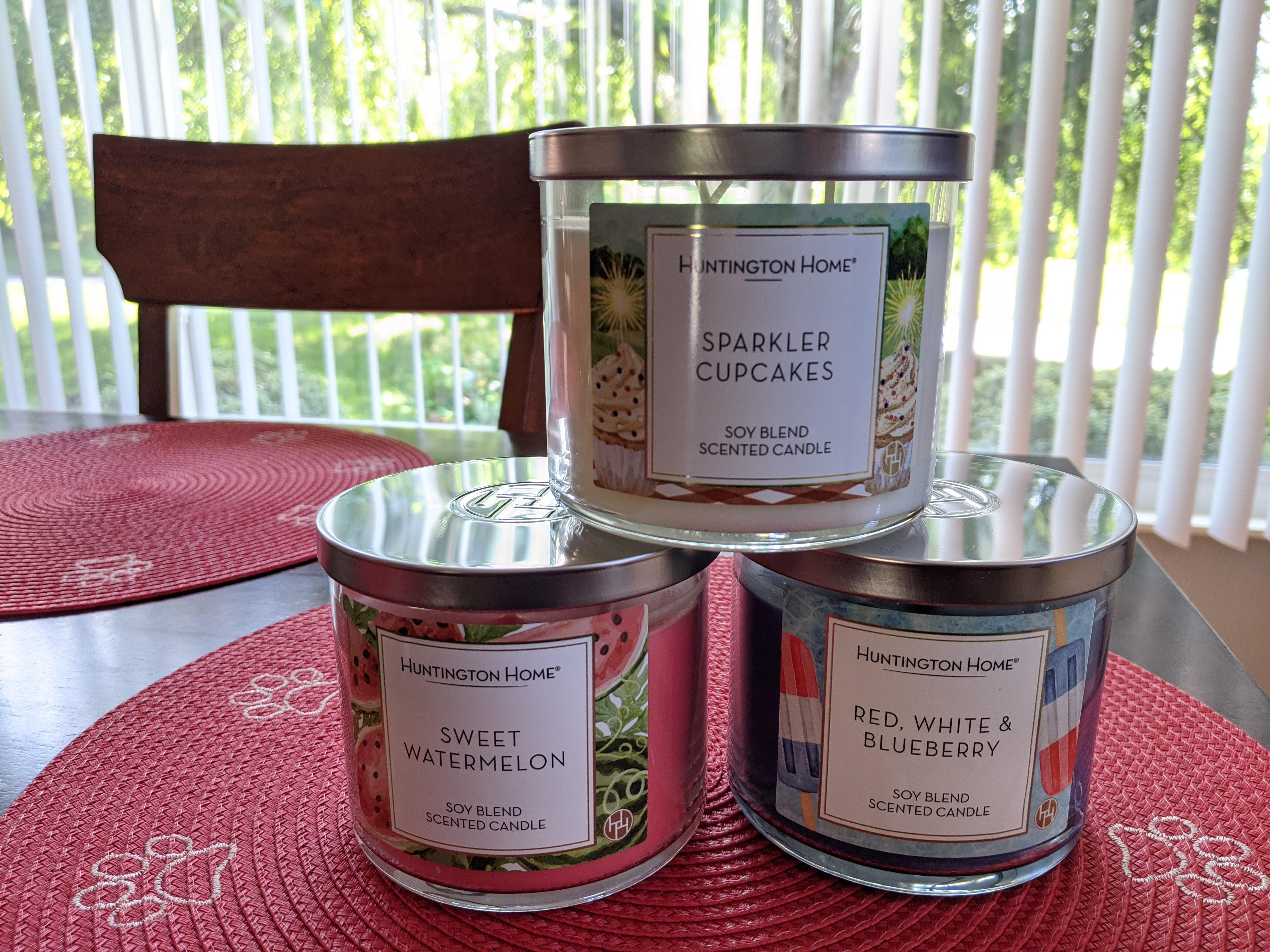Summer candle haul from this weekend! Obsessed with Aldi candles r/aldi