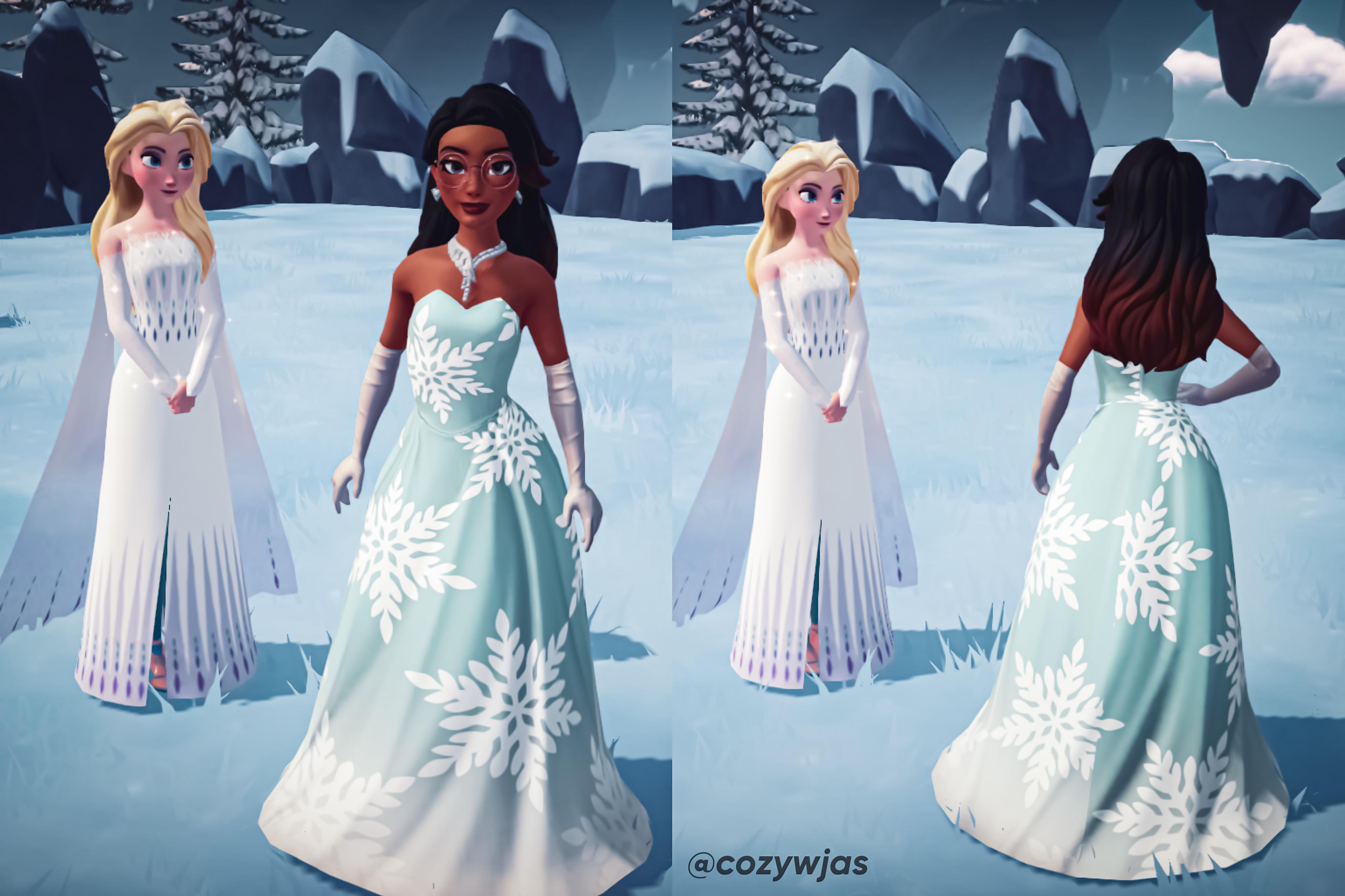 Clothing Design Frozen Inspired ️🤍 Disney Dreamlight Valley Jas 🎄 (cozywjas) / Twitter r