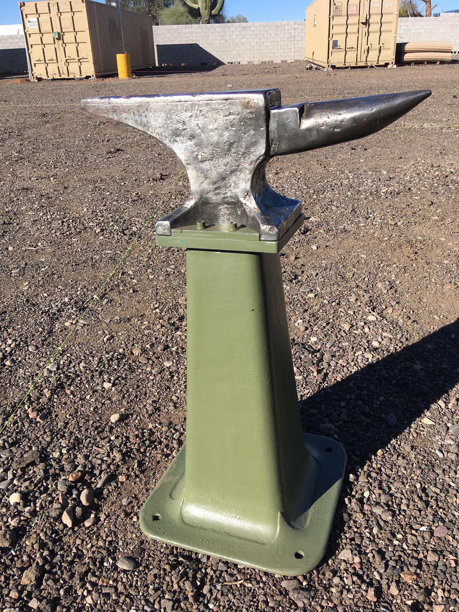 80lb Anvil + Cast Stand. 250 via Craigslist. I feel quite lucky