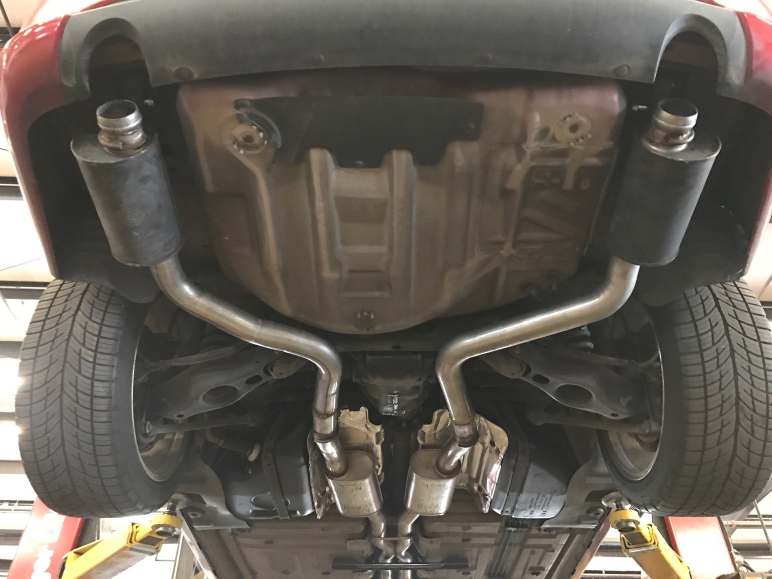 Resonator vs Muffler location? : Charger