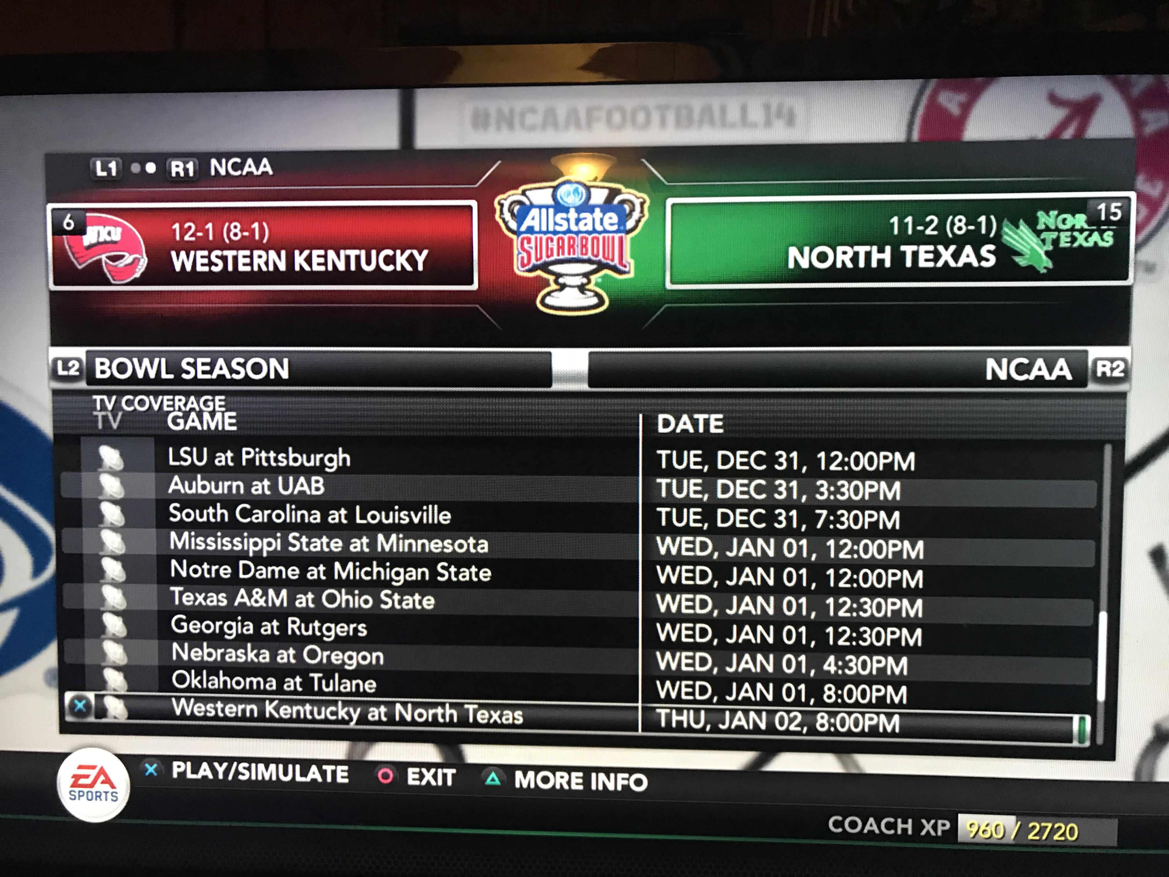 The CUSA has no bowl tieins, yet the Sugar Bowl somehow ended up