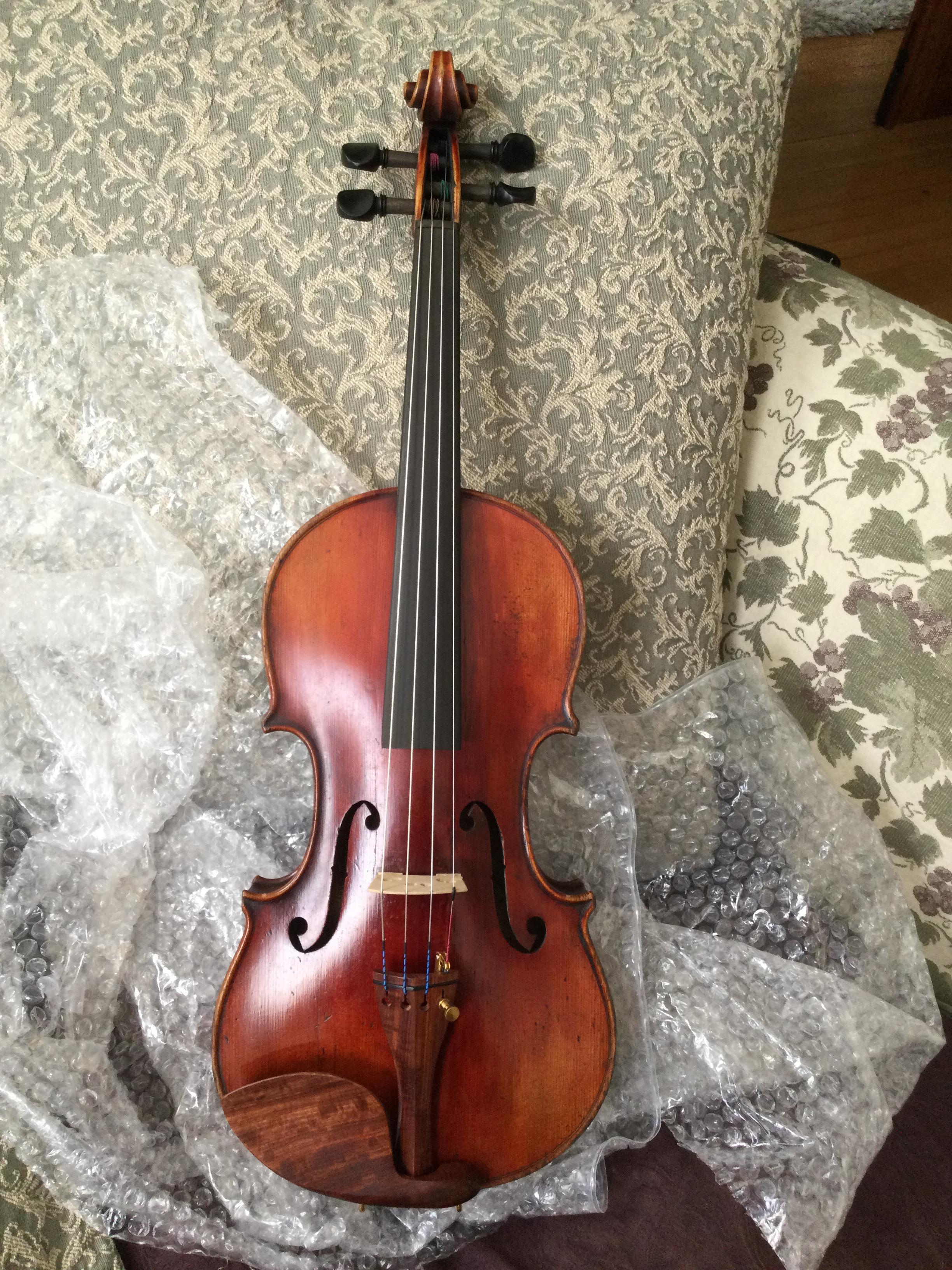 String buying guide [from Shar Music] violinist