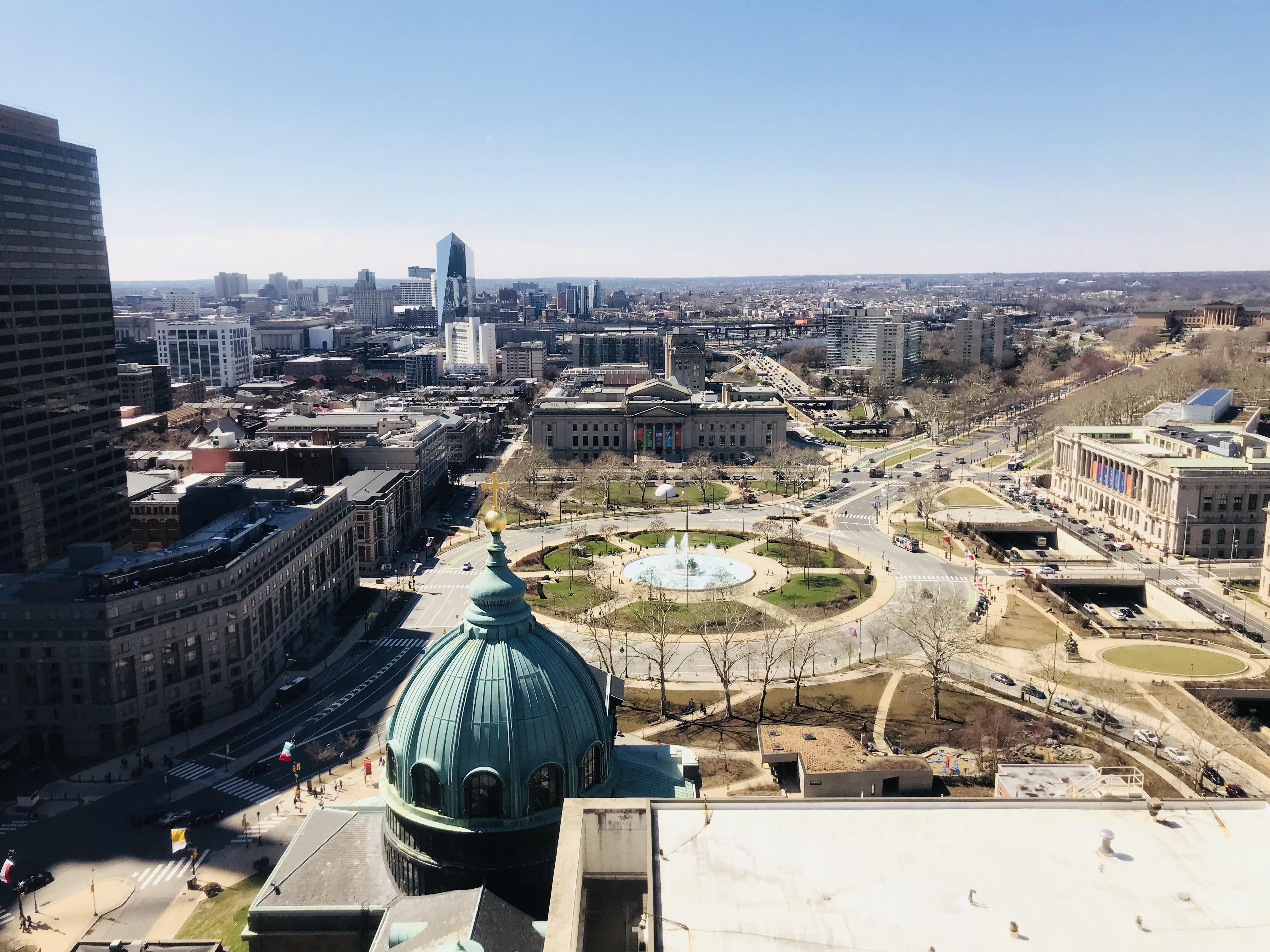 Logan Square of Philadelphia in Easter weekend 2018 [OC] [4032x3024