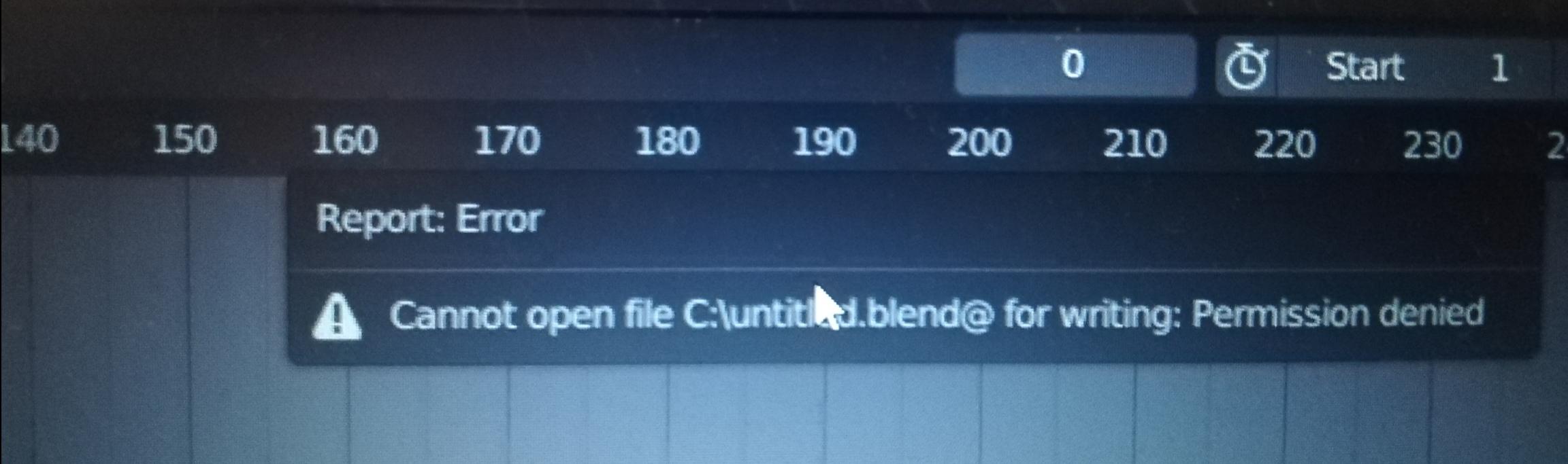 How to fix this? I cant save file. r/blender