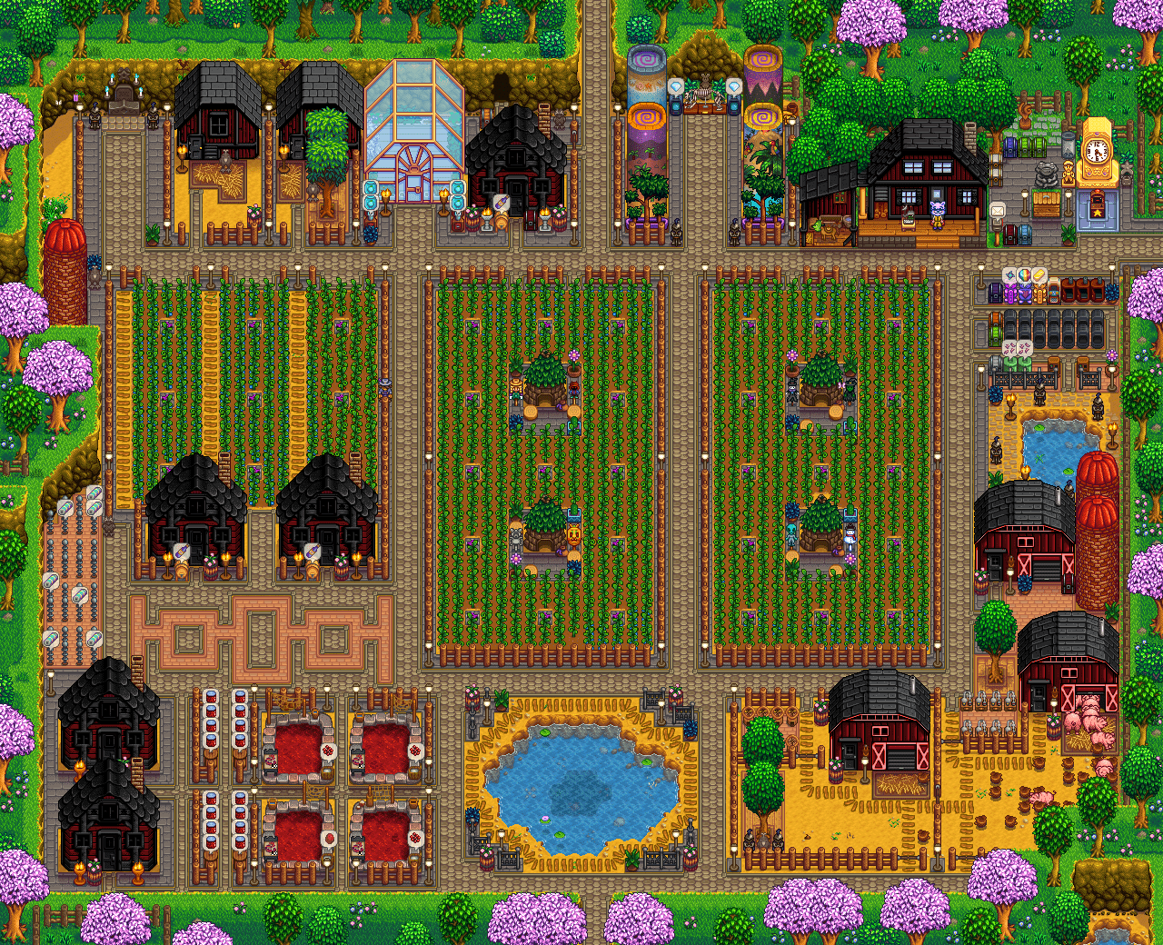 my 100 perfection farm (Spring 22, year 5) r/StardewValley