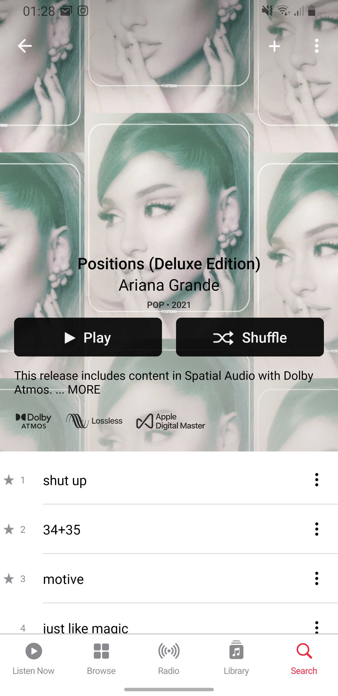 Dolby Atmos on Android available now AppleMusic