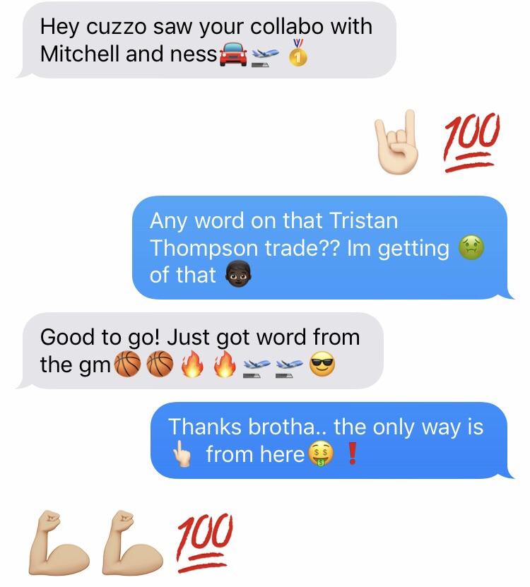 This is how people be texting in 2k tho... NBA2k