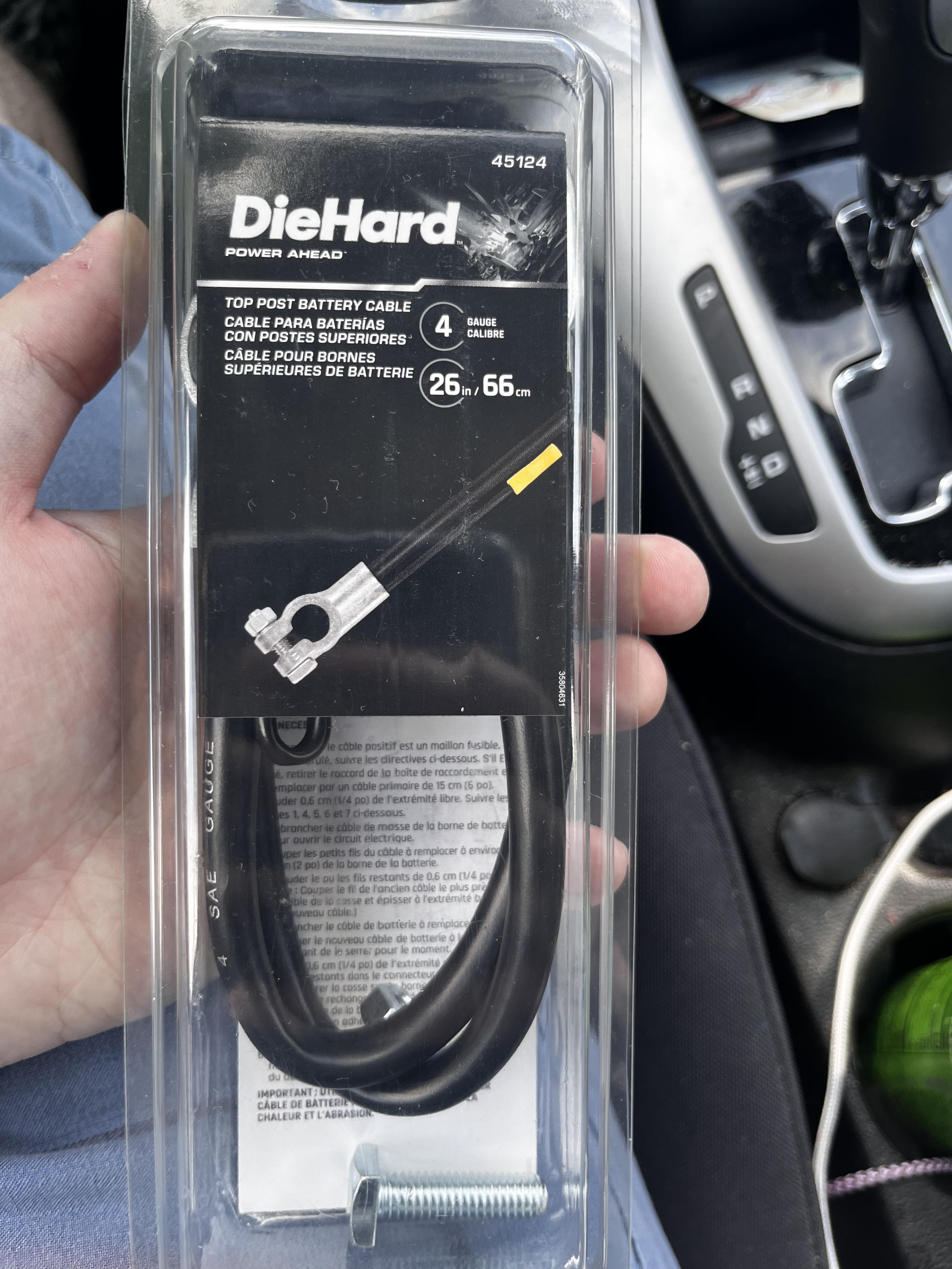 can i replace the negative battery cable with this? : r/cruze