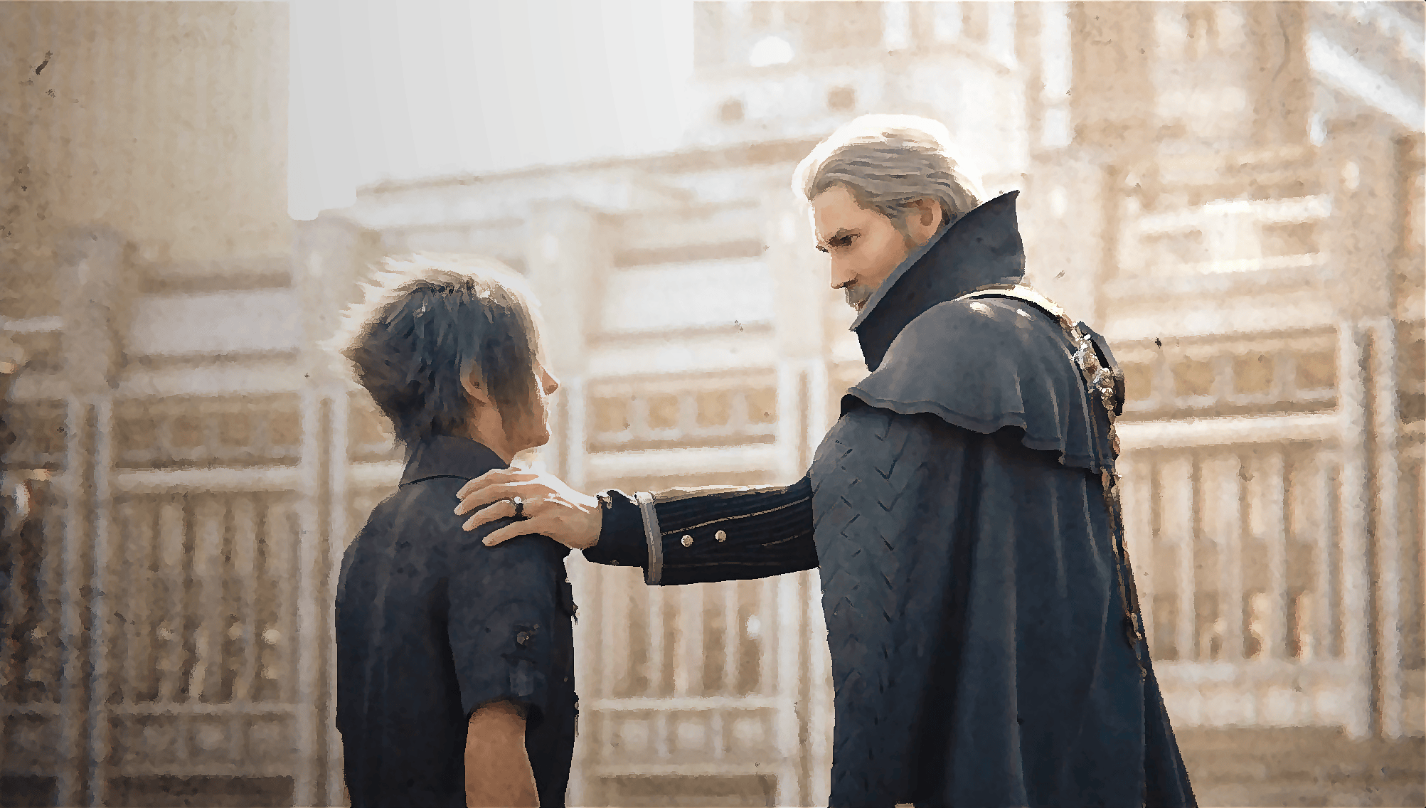 Walk tall, my son FFXV