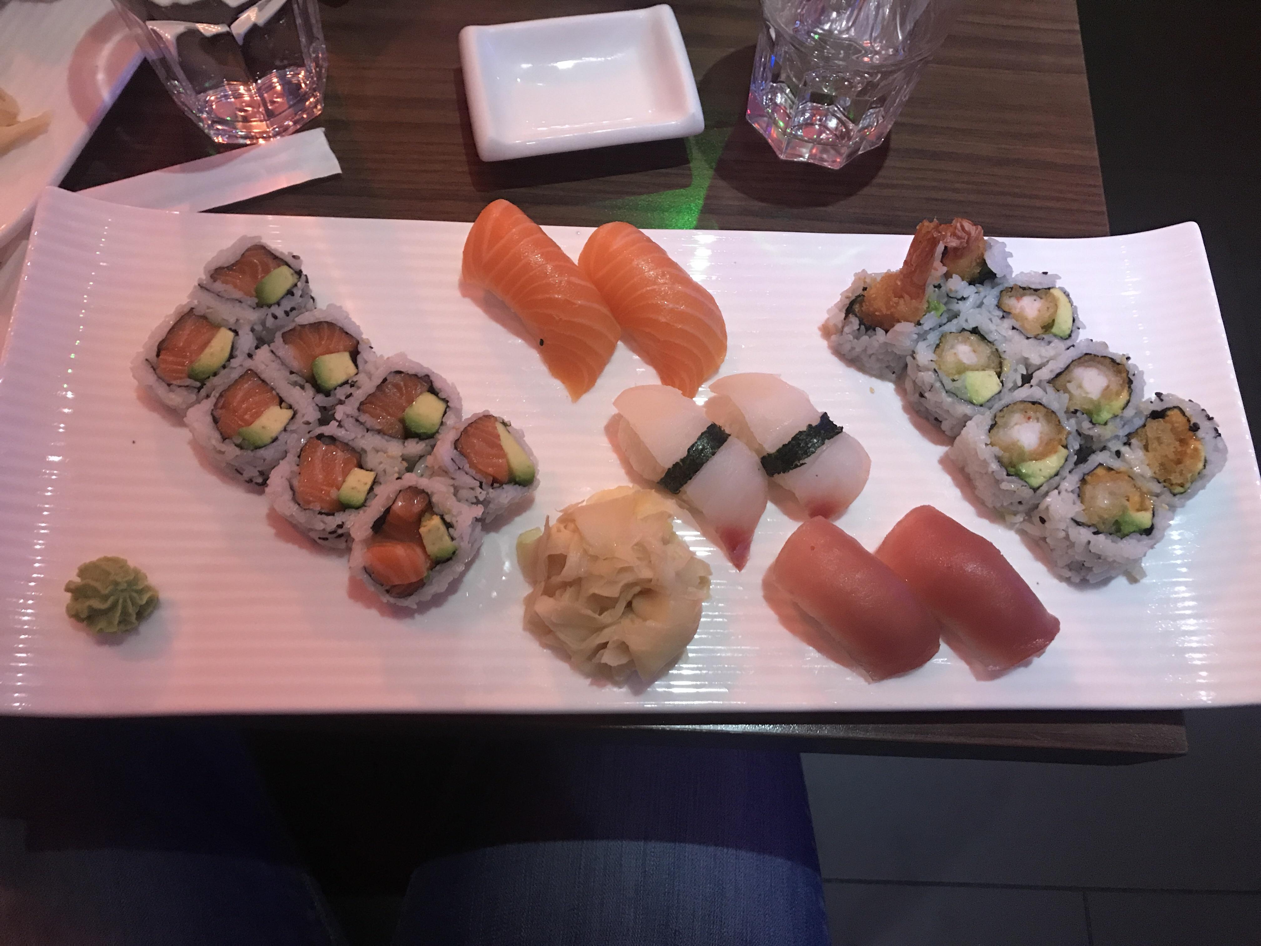 Salmon galore Sea Sushi in Oslo, Norway r/sushi