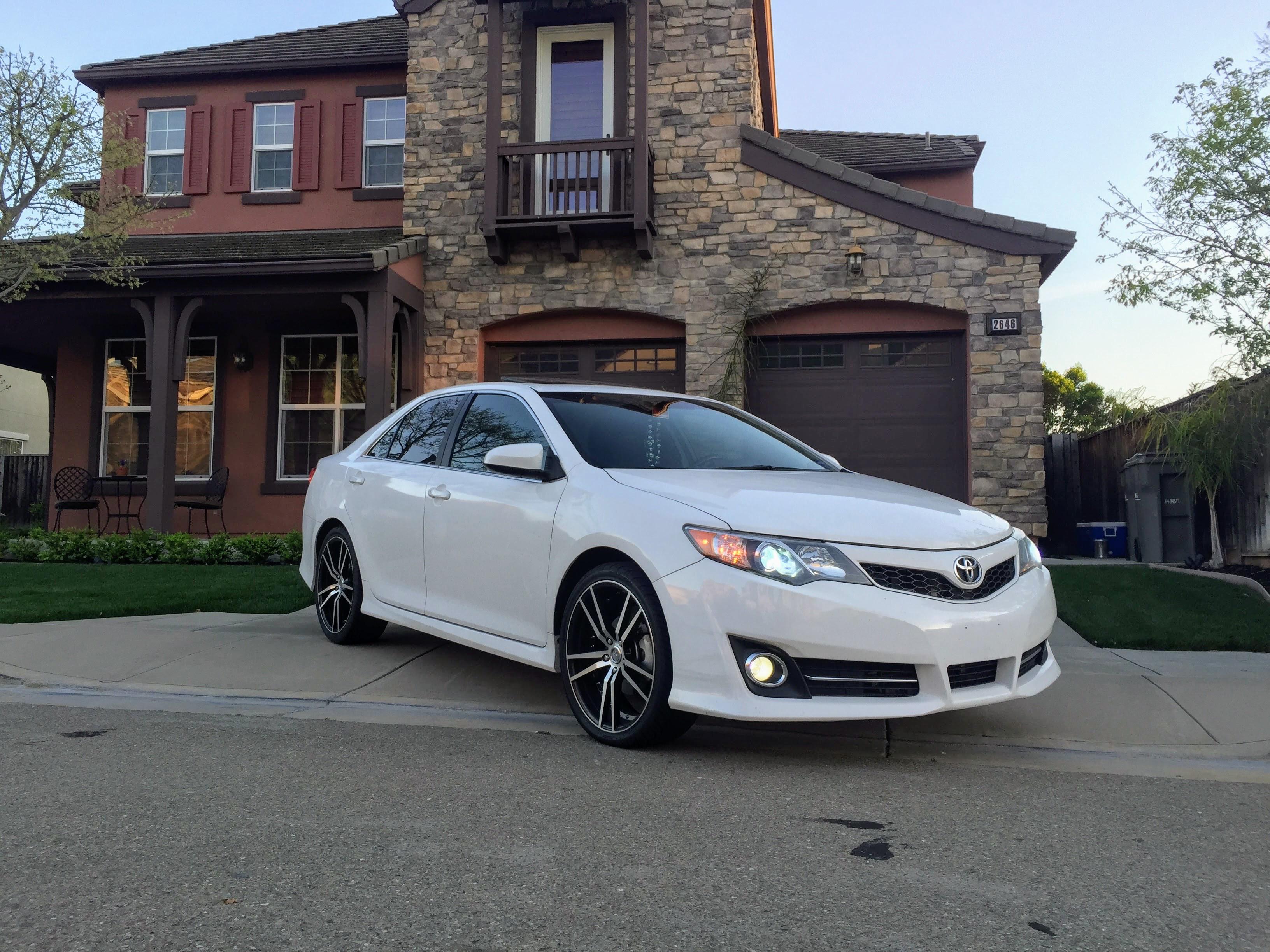 White Camry Rims